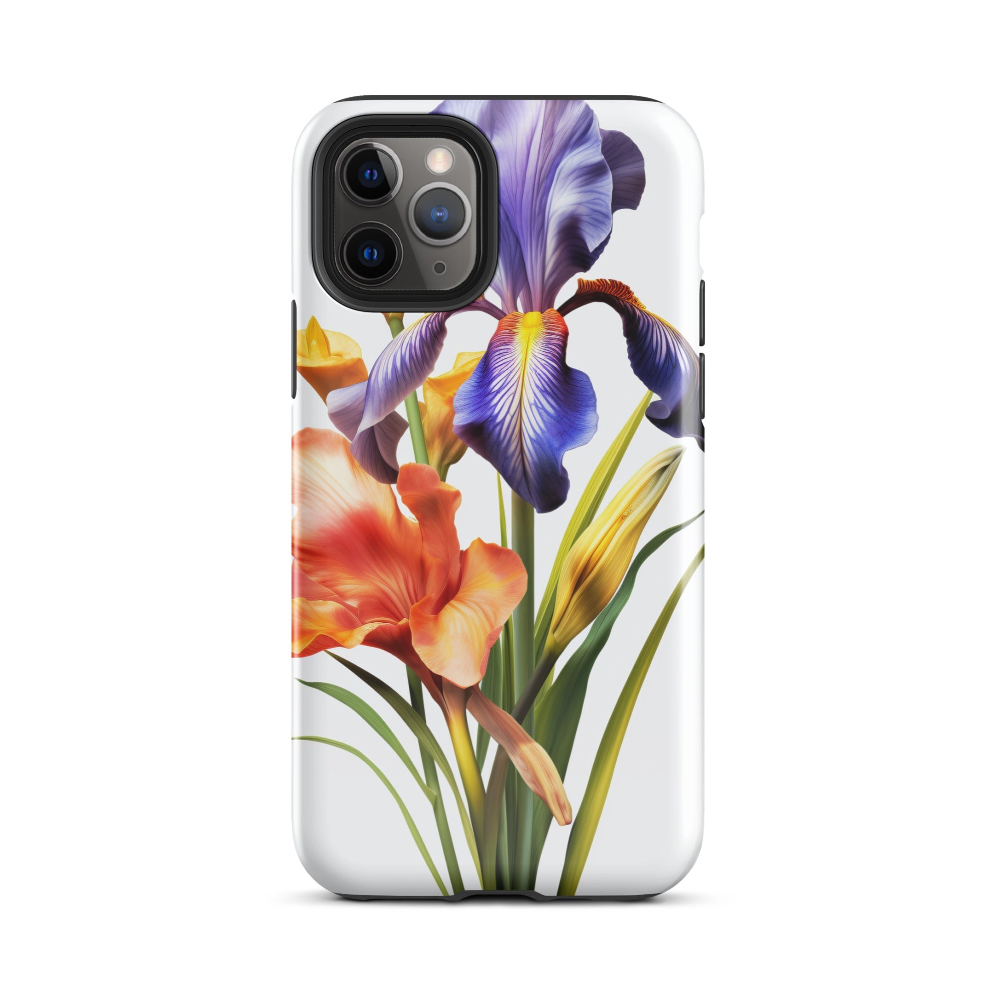 Dutch Iris Flower iPhone Case by Visual Verse - Image 3
