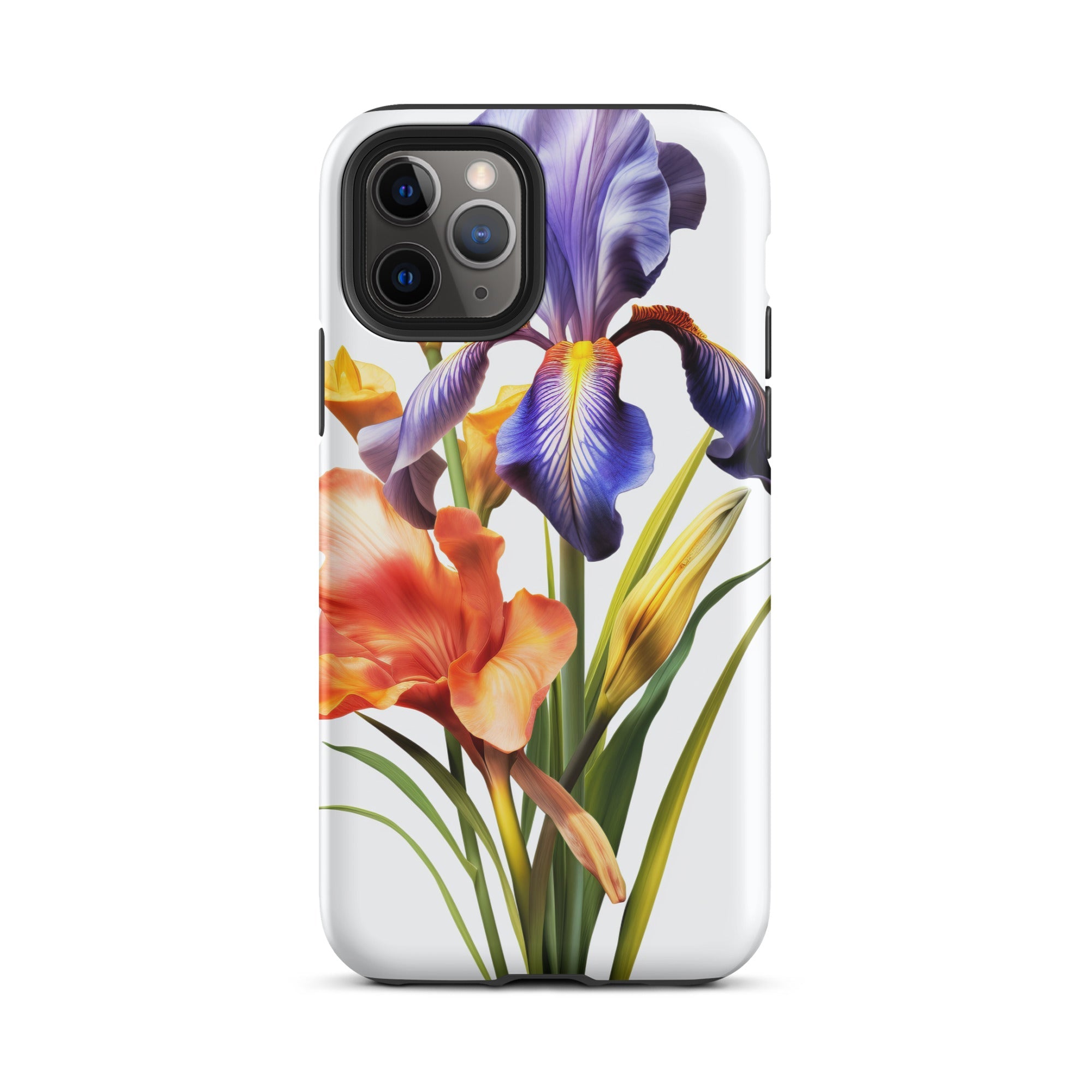 Dutch Iris Flower iPhone Case by Visual Verse - Image 4