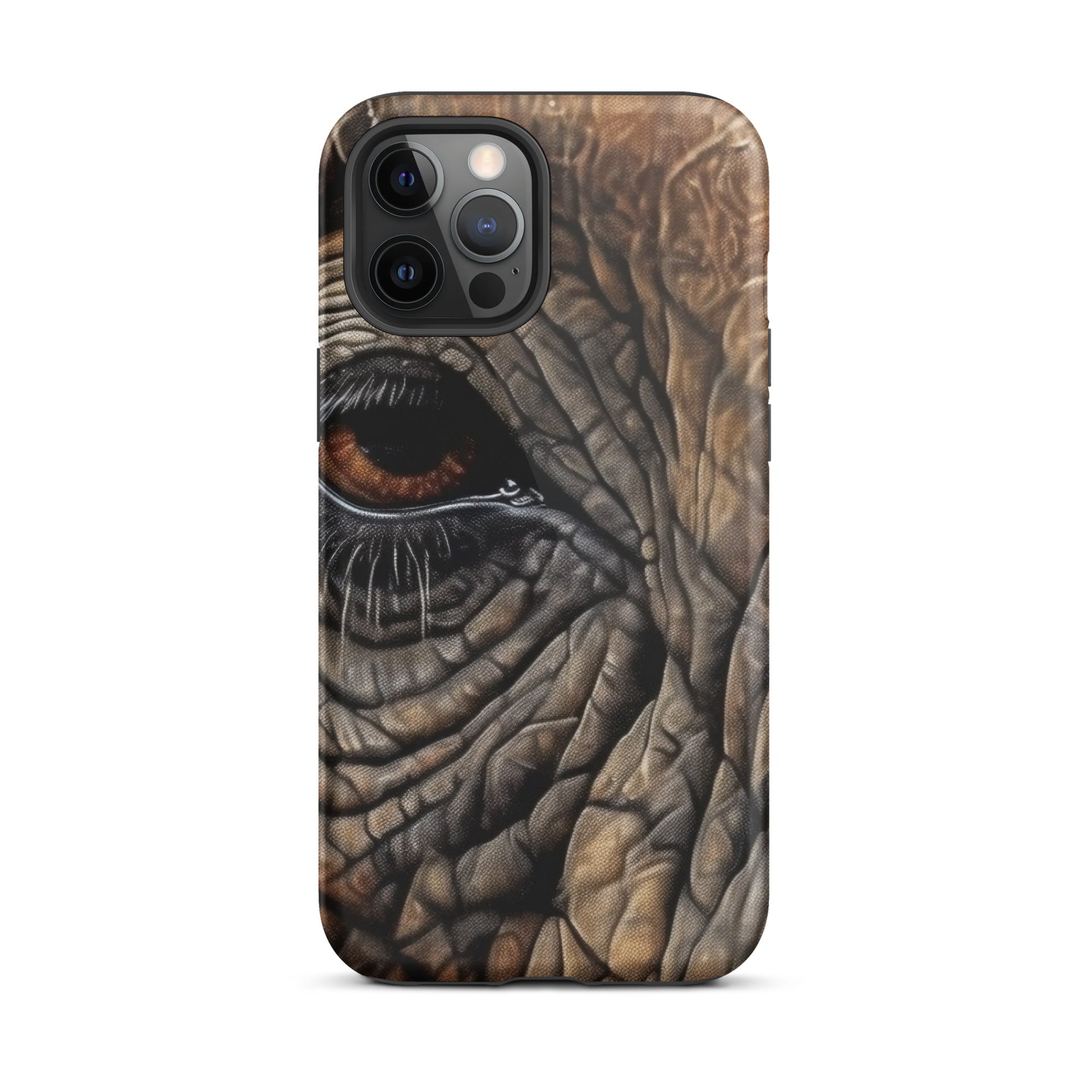 Elephant Wrinkles iPhone Case by Visual Verse - Image 13