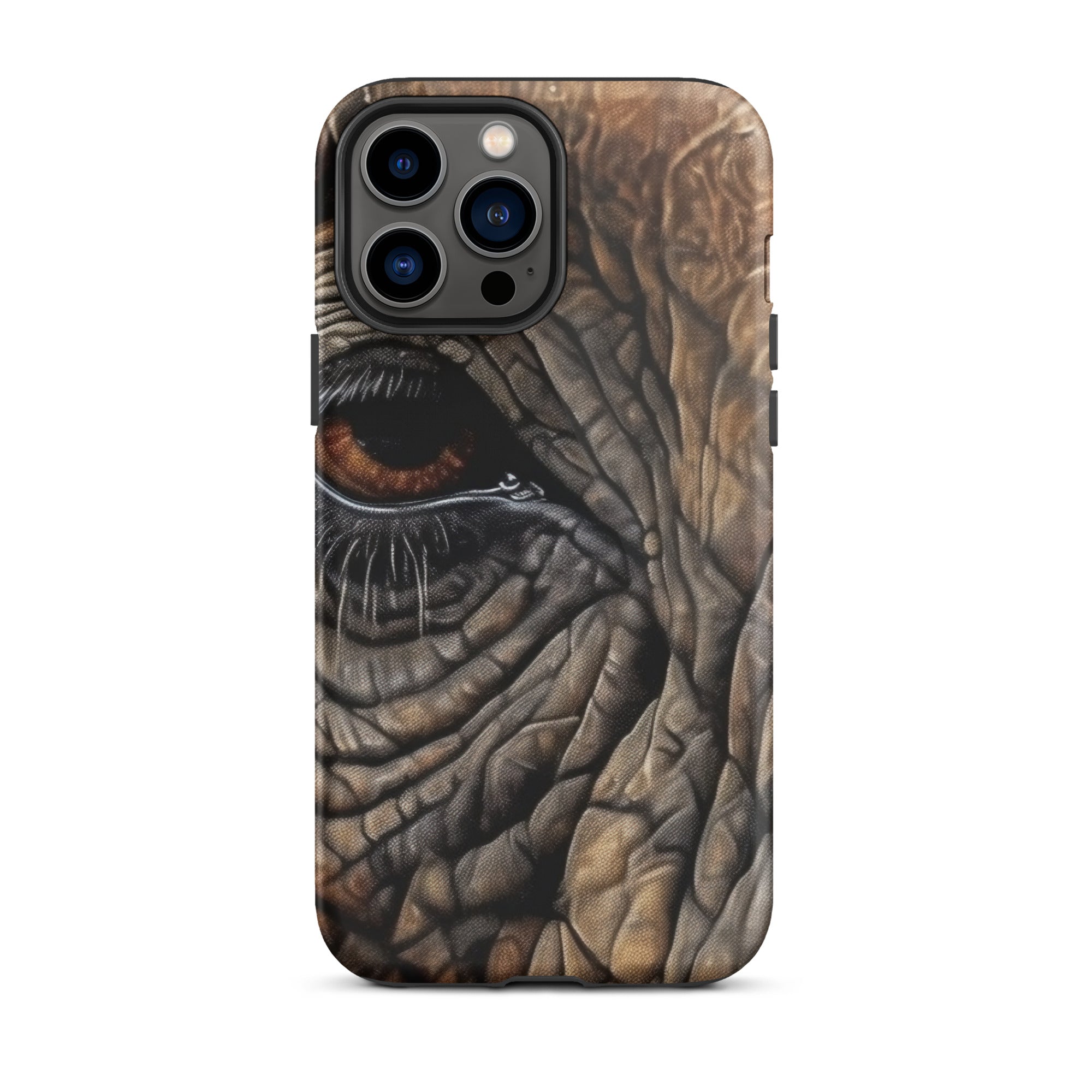 Elephant Wrinkles iPhone Case by Visual Verse - Image 21