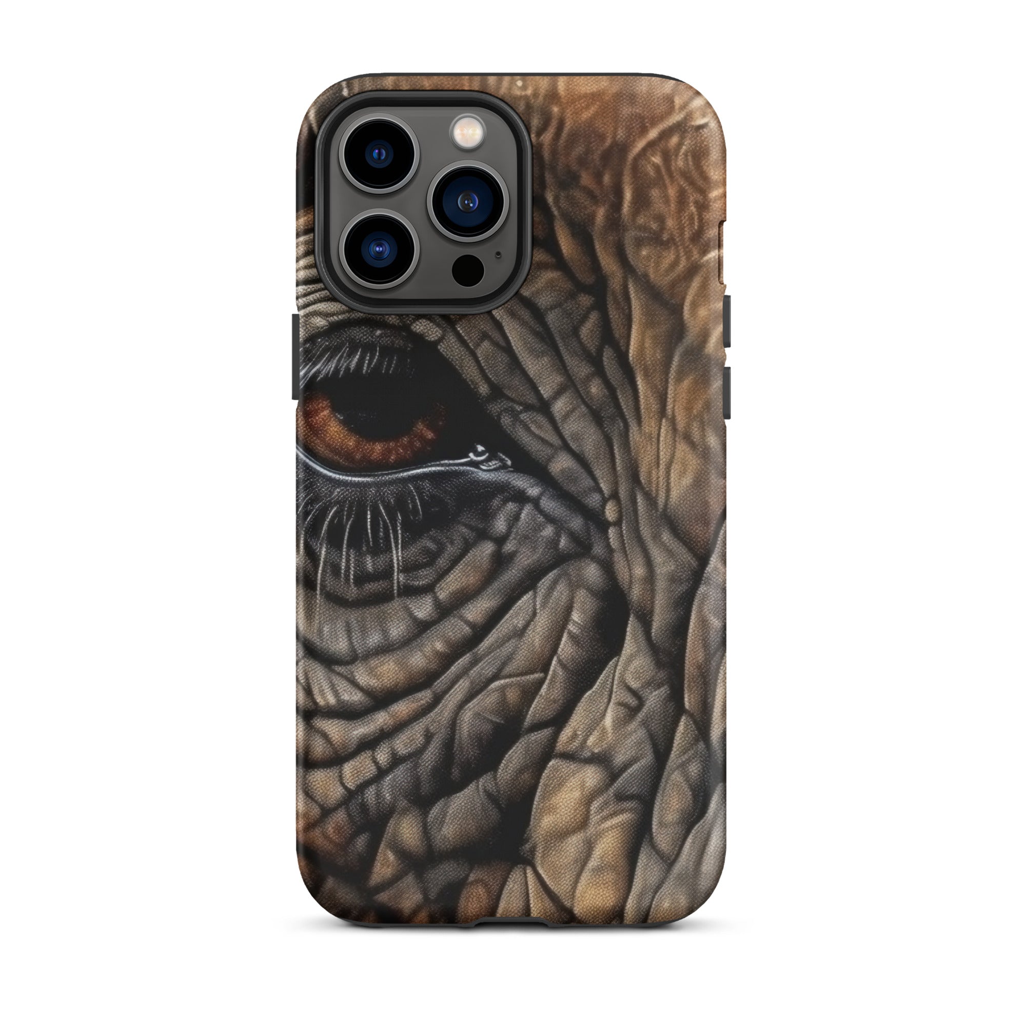 Elephant Wrinkles iPhone Case by Visual Verse - Image 22