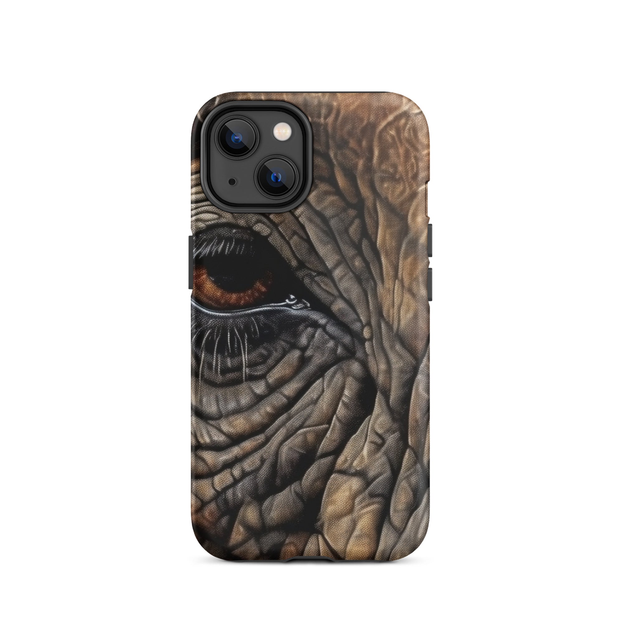 Elephant Wrinkles iPhone Case by Visual Verse - Image 23