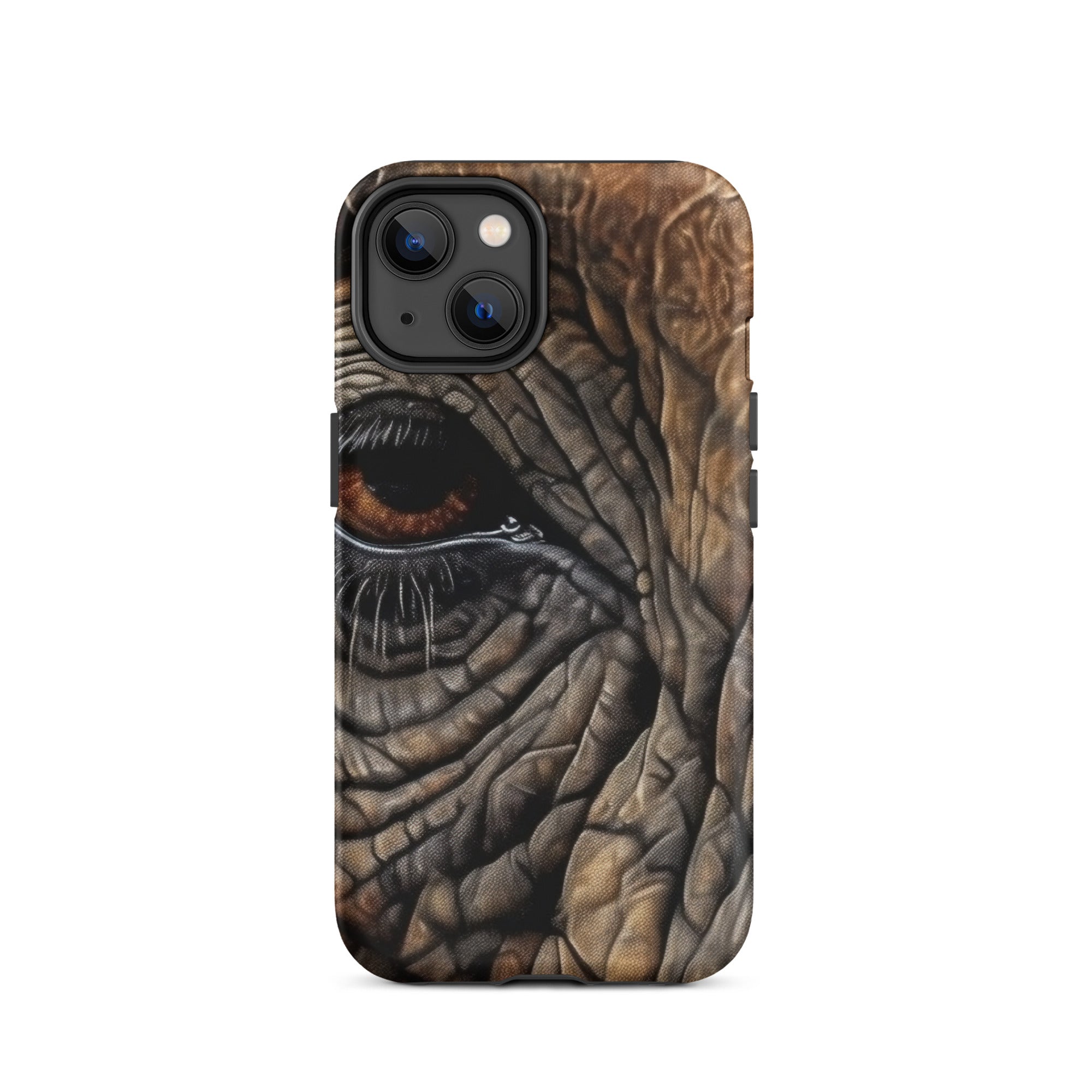 Elephant Wrinkles iPhone Case by Visual Verse - Image 24