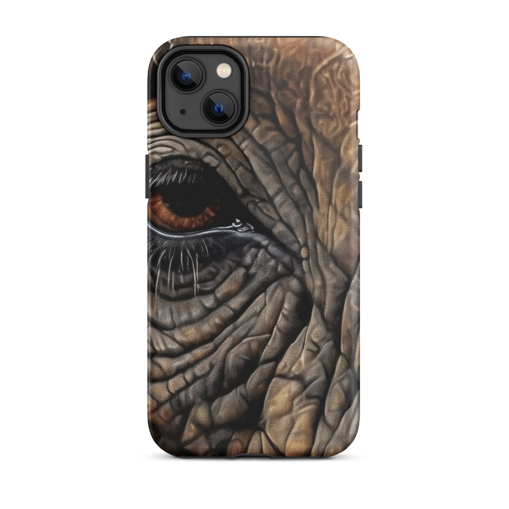 Elephant Wrinkles iPhone Case by Visual Verse - Image 25