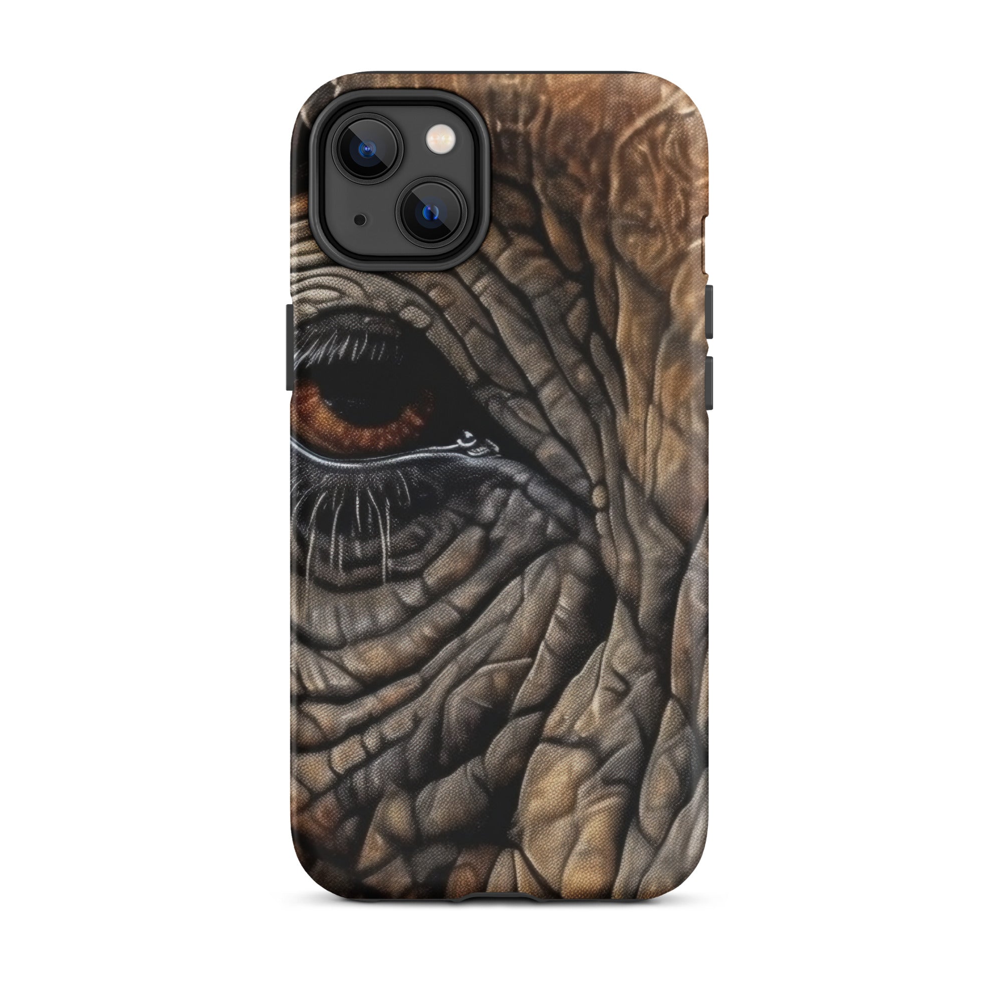 Elephant Wrinkles iPhone Case by Visual Verse - Image 26