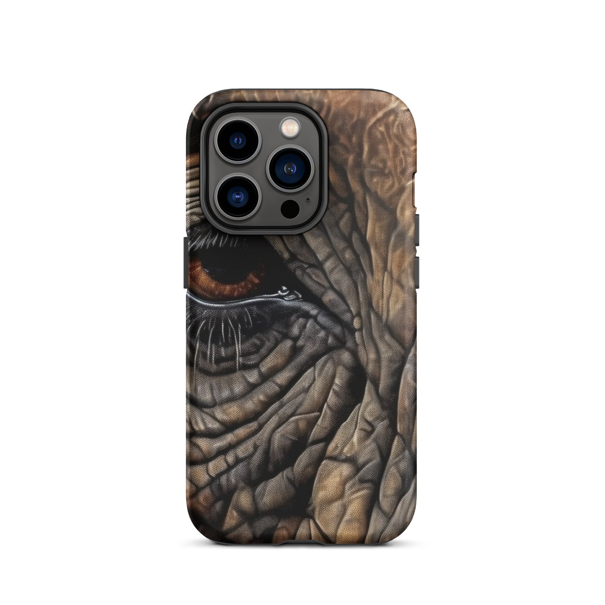 Elephant Wrinkles iPhone Case by Visual Verse - Image 27