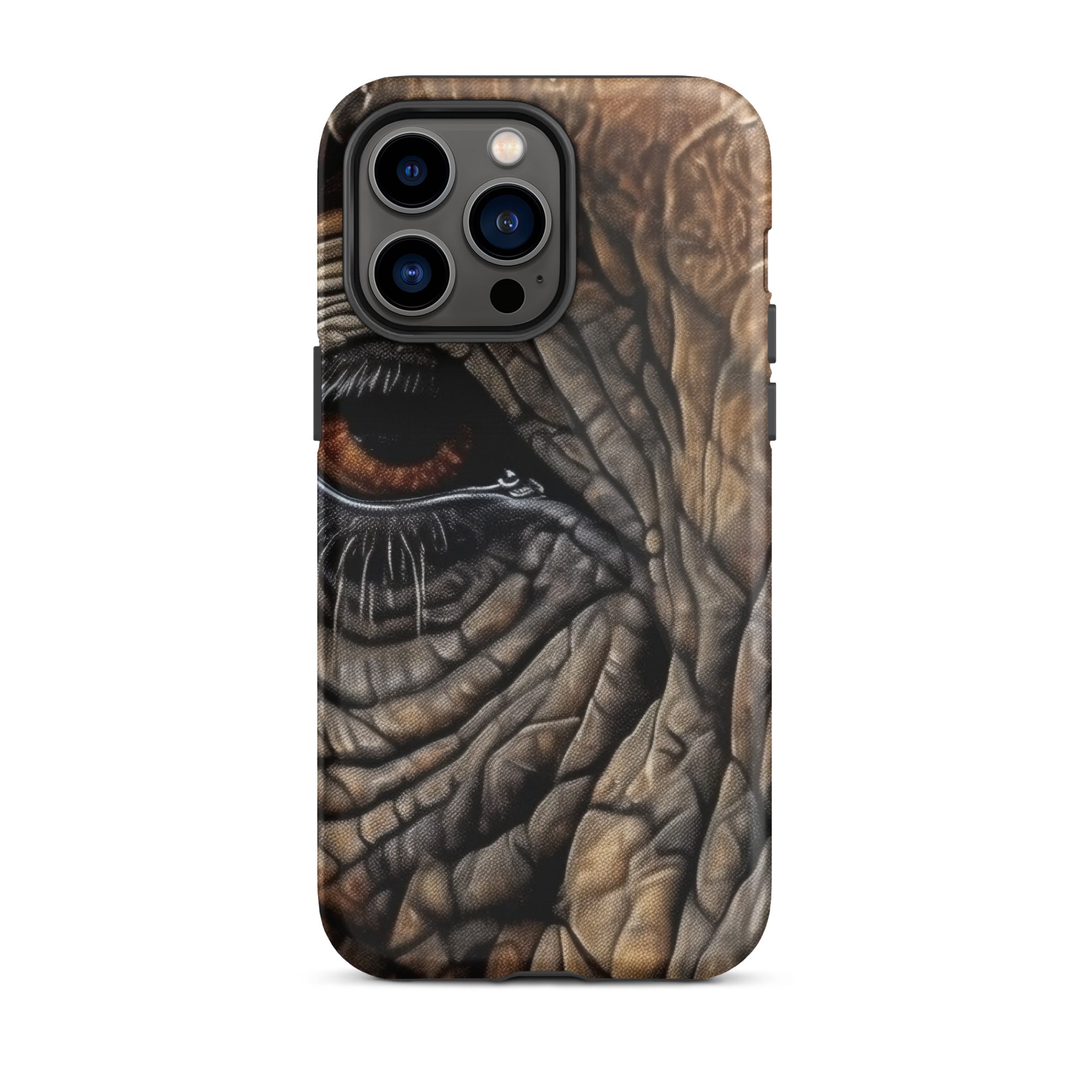 Elephant Wrinkles iPhone Case by Visual Verse - Image 29