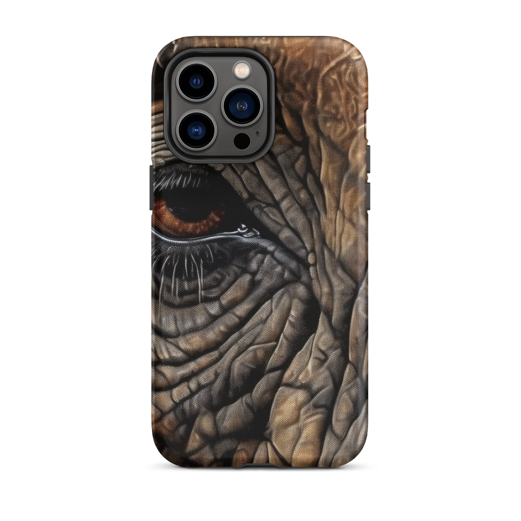 Elephant Wrinkles iPhone Case by Visual Verse - Image 30