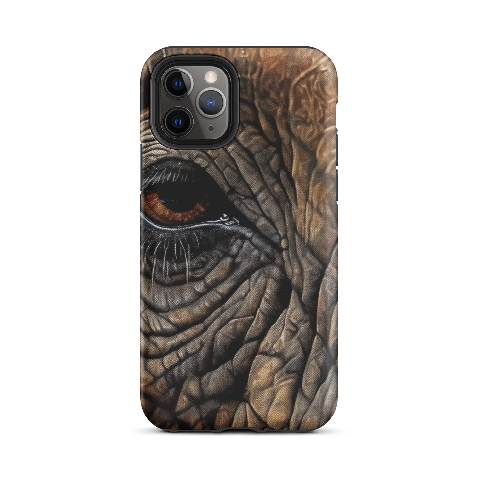 Elephant Wrinkles iPhone Case by Visual Verse - Image 4