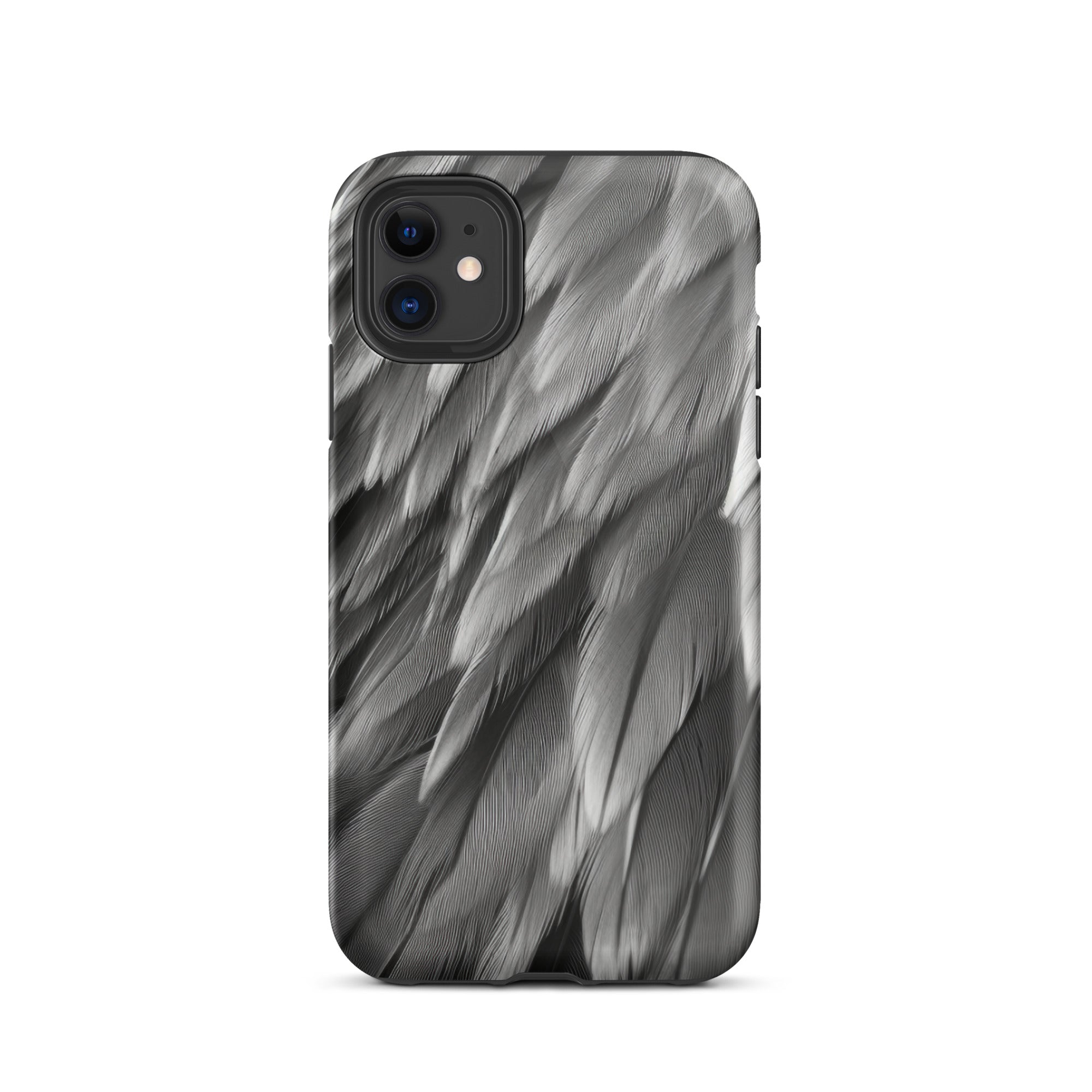 Emperor Penguin Feather iPhone Case by Visual Verse - Image 1