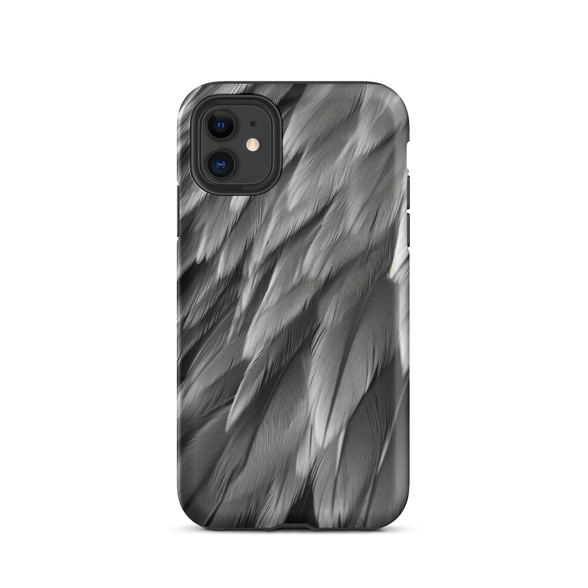 Emperor Penguin Feather iPhone Case by Visual Verse - Image 2