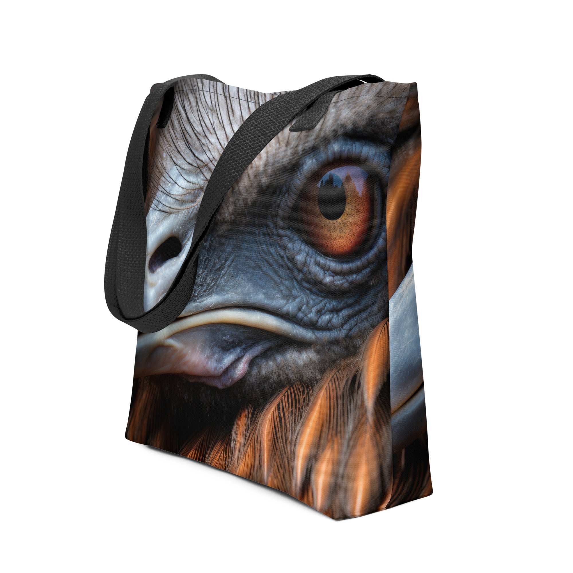 Emu Feather Tote Bag by Visual Verse - Image 1