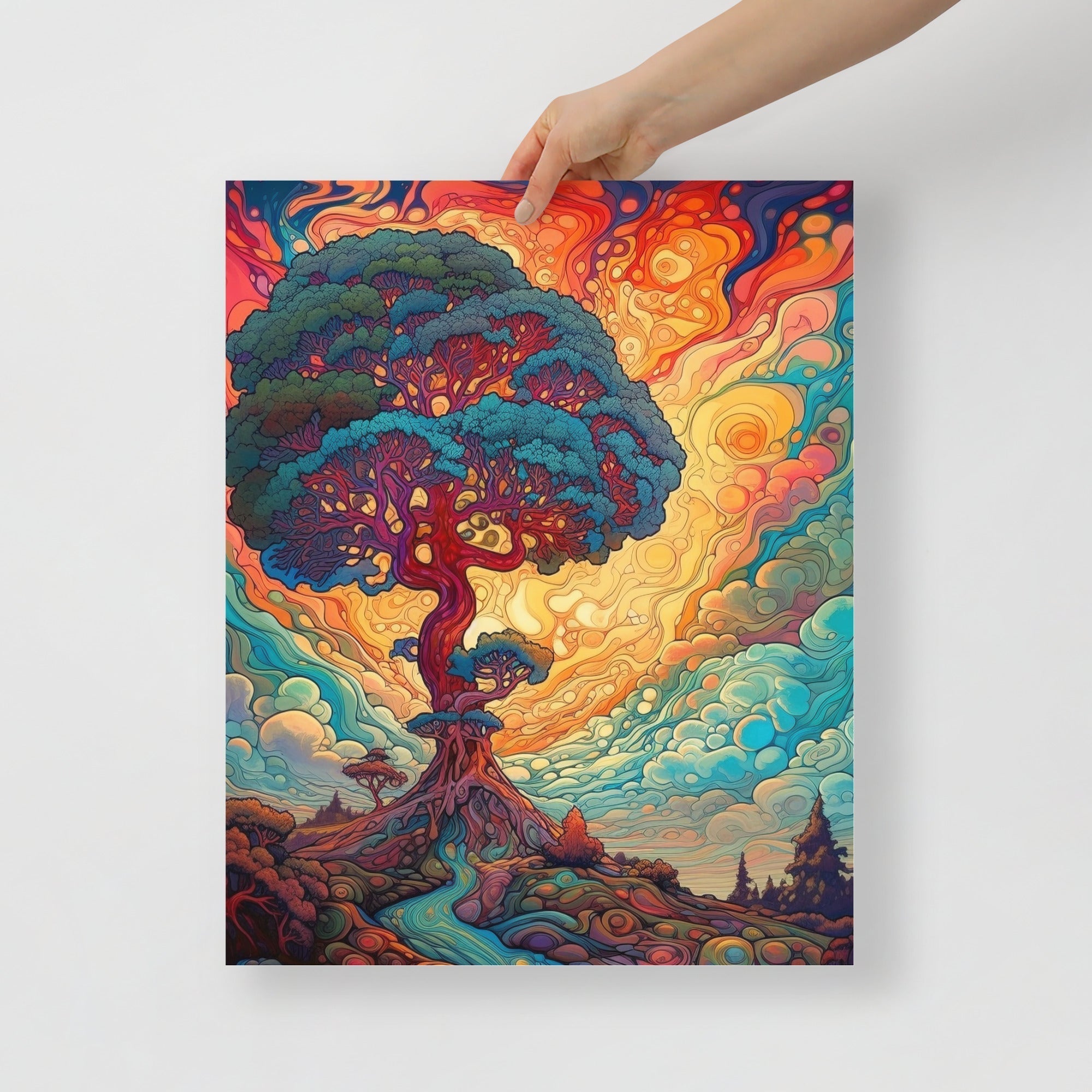Enchanting Surreal Landscape Dream Art Poster by Visual Verse - Image 5