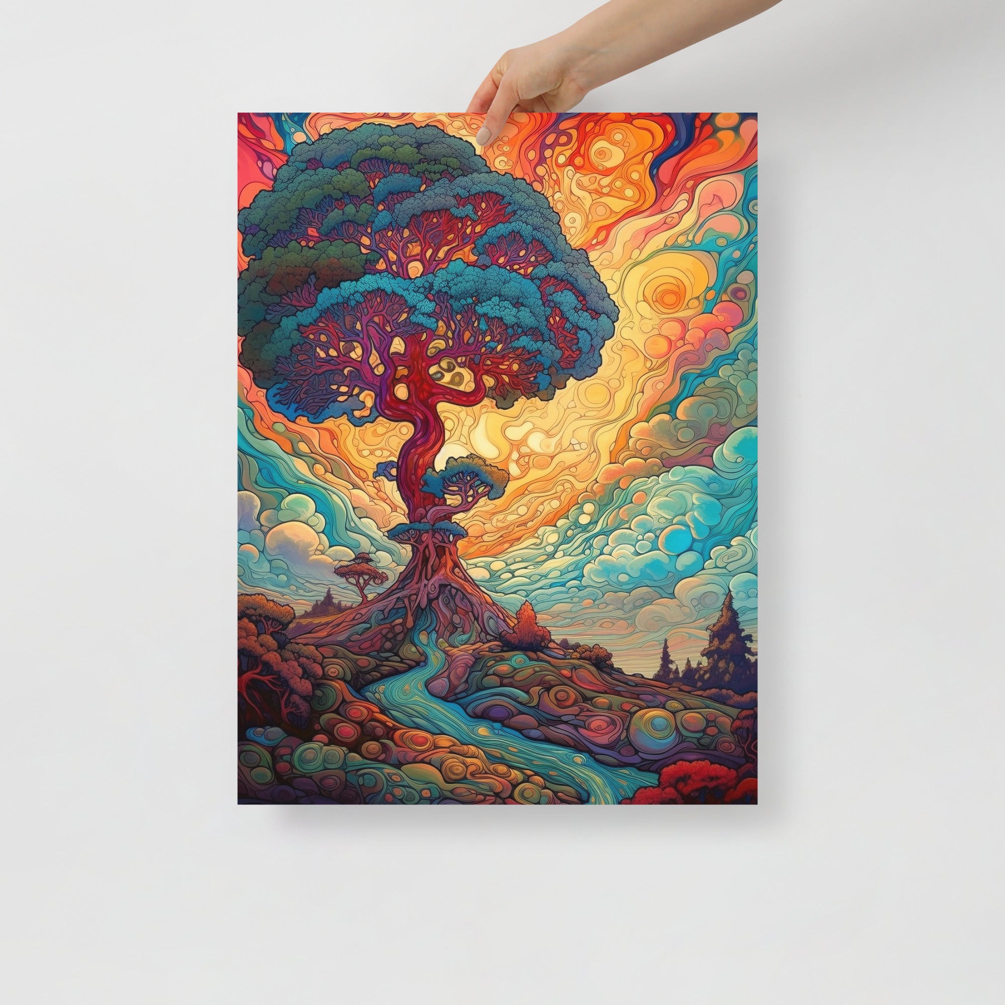 Enchanting Surreal Landscape Dream Art Poster by Visual Verse - Image 6
