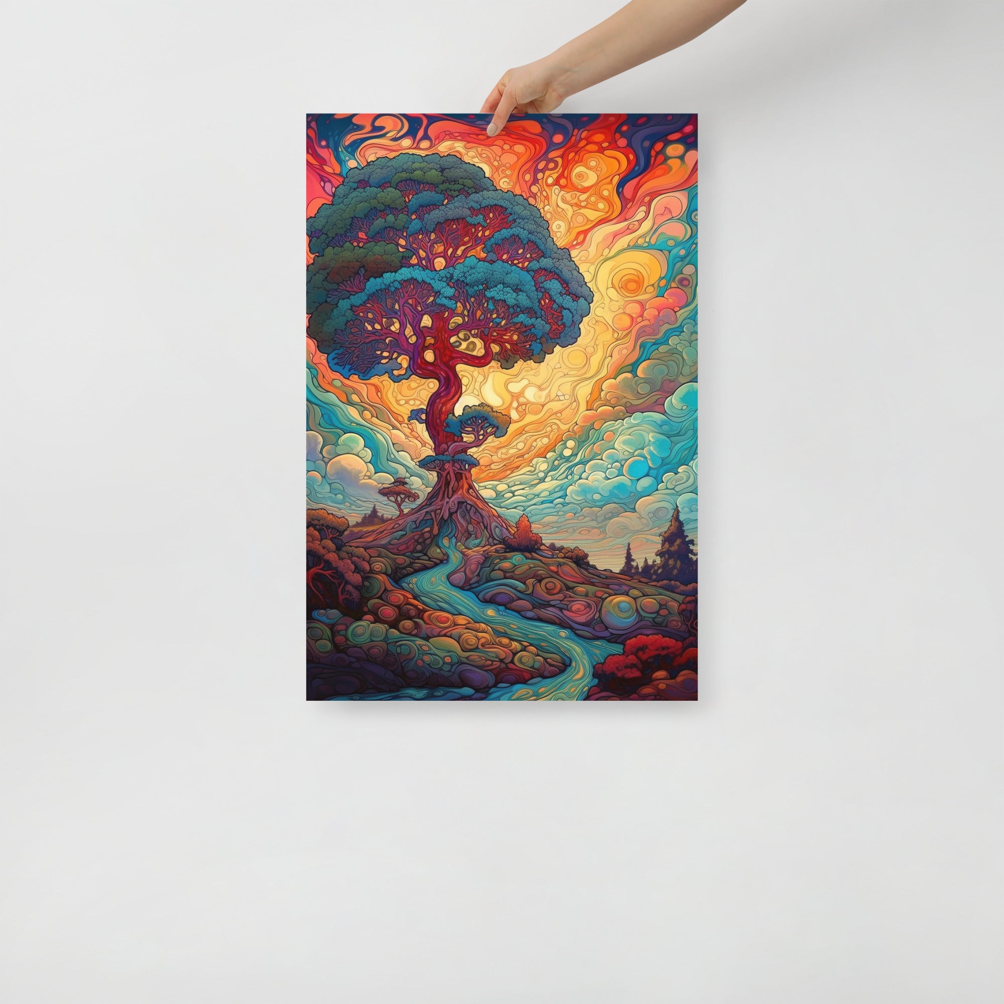 Enchanting Surreal Landscape Dream Art Poster by Visual Verse - Image 7