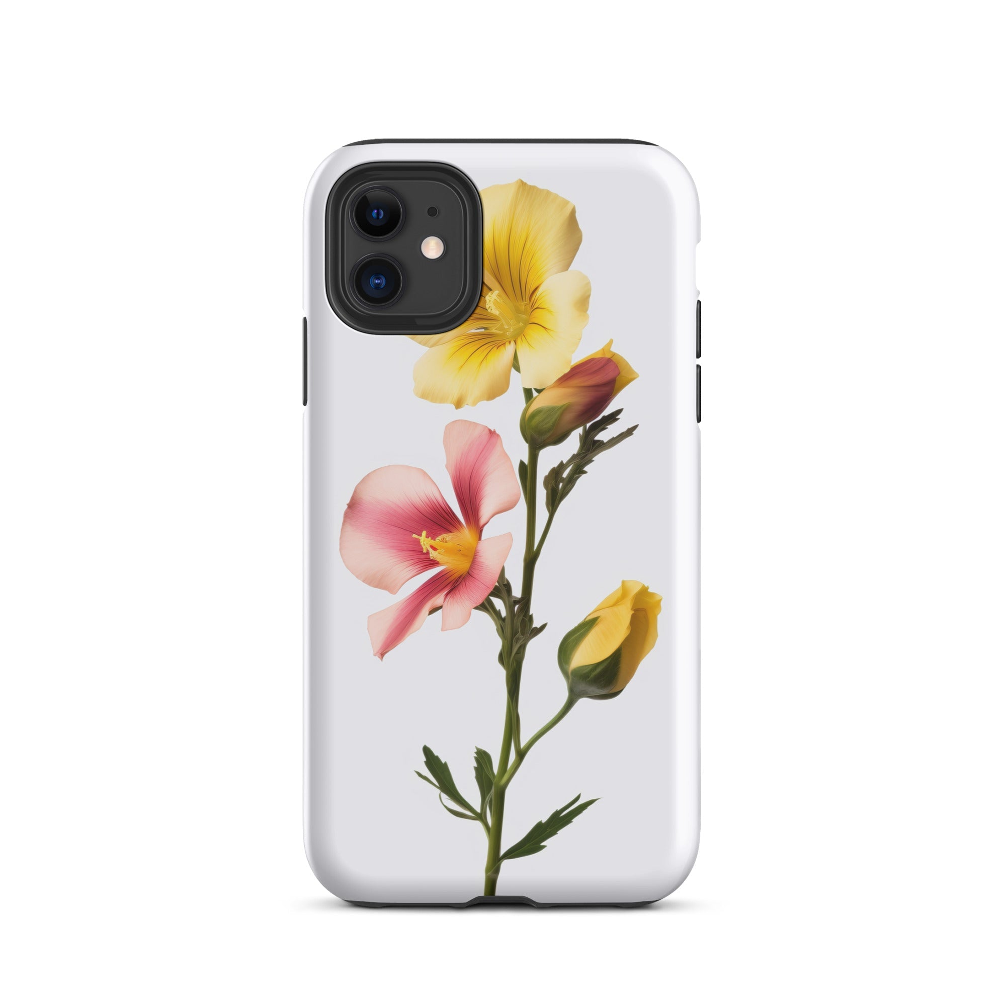 Evening Primrose Flower iPhone Case by Visual Verse - Image 2