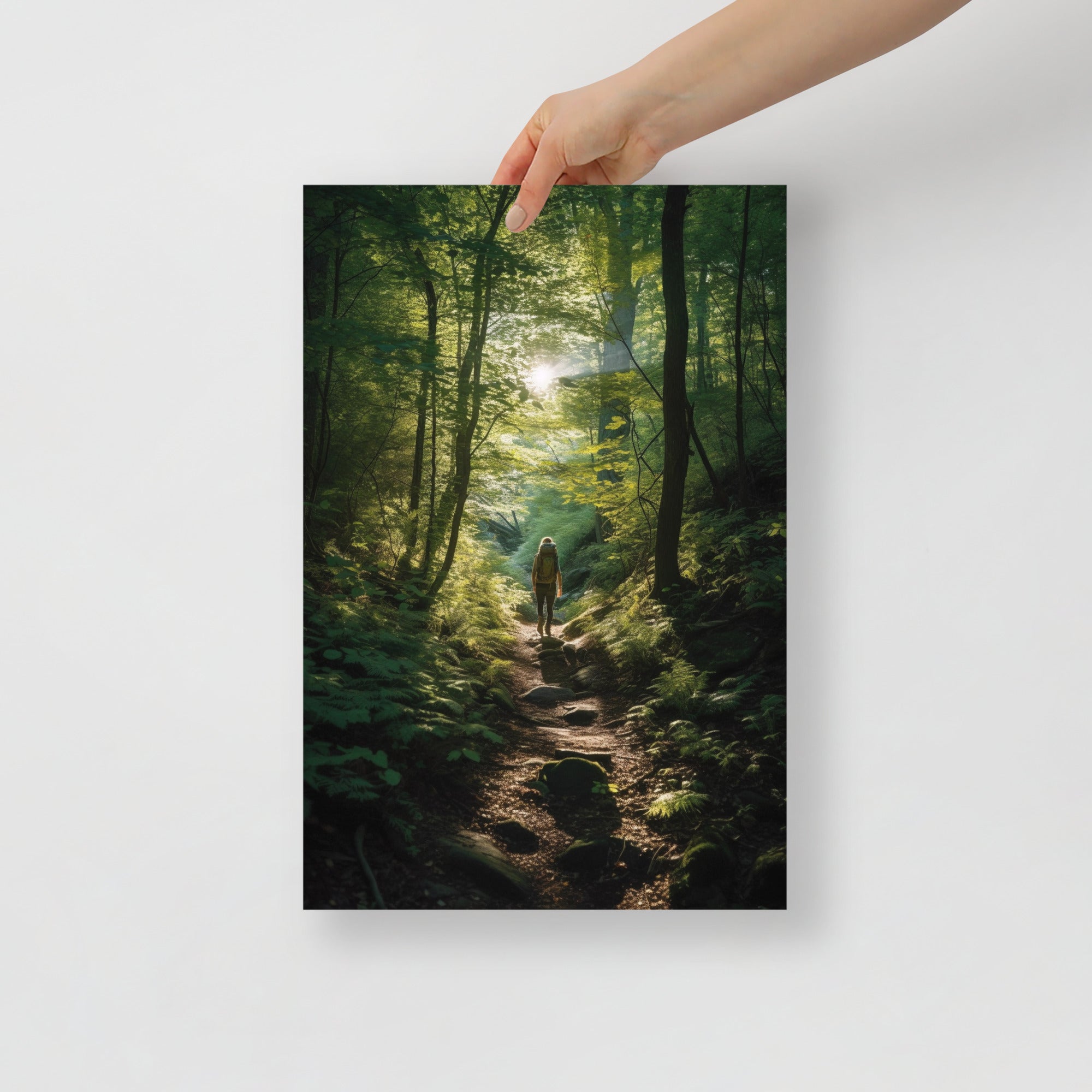 Exploring the Wilderness Art Poster by Visual Verse - Image 4