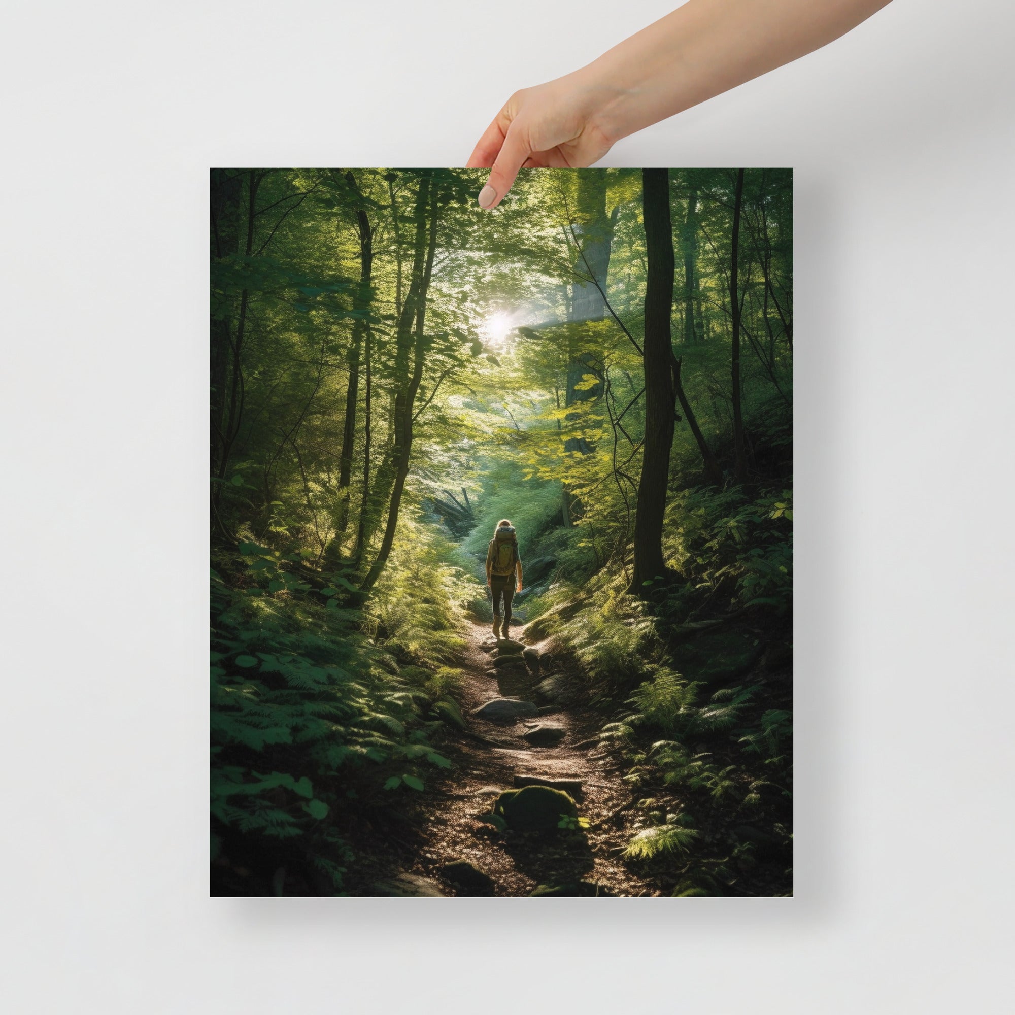 Exploring the Wilderness Art Poster by Visual Verse - Image 5