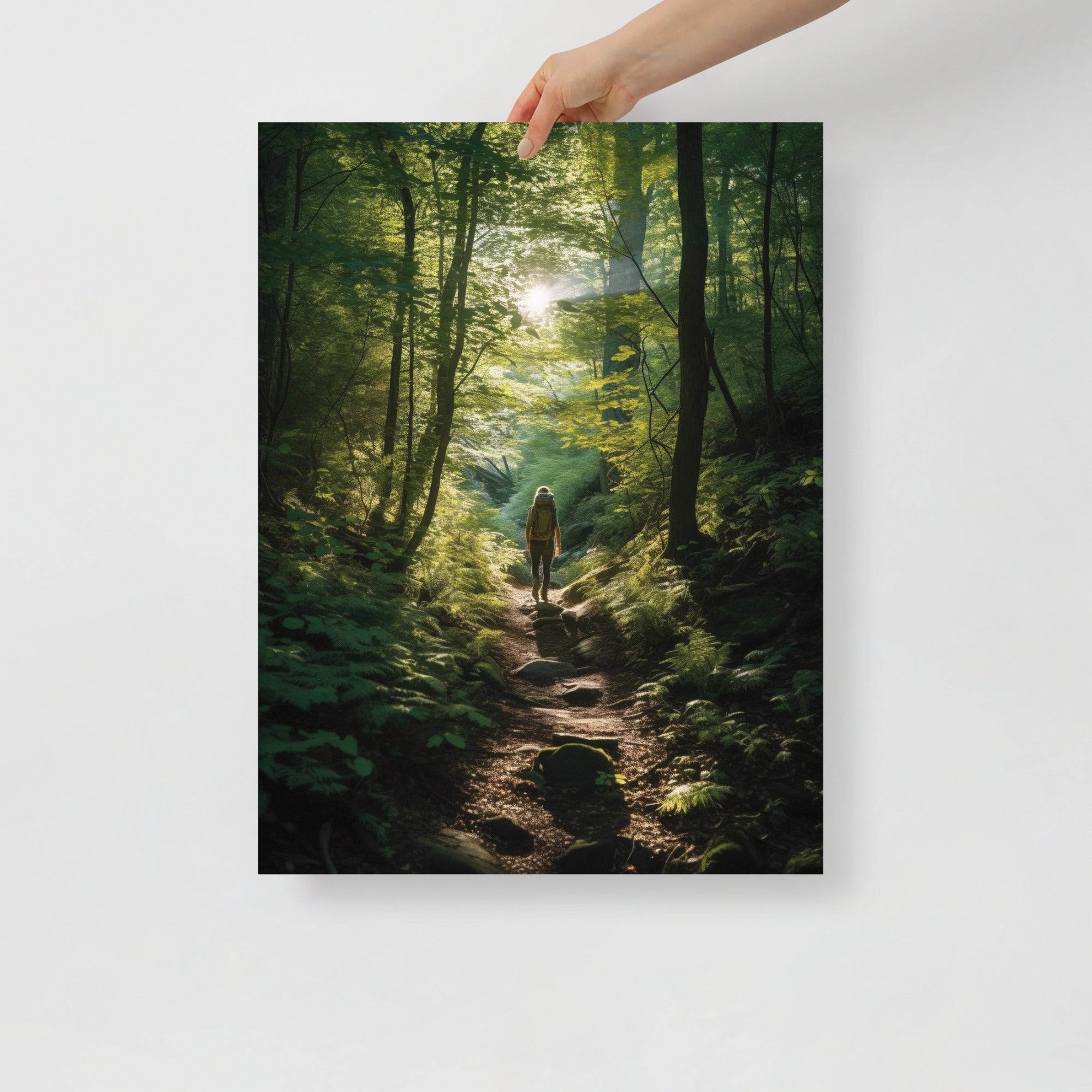 Exploring the Wilderness Art Poster by Visual Verse - Image 6
