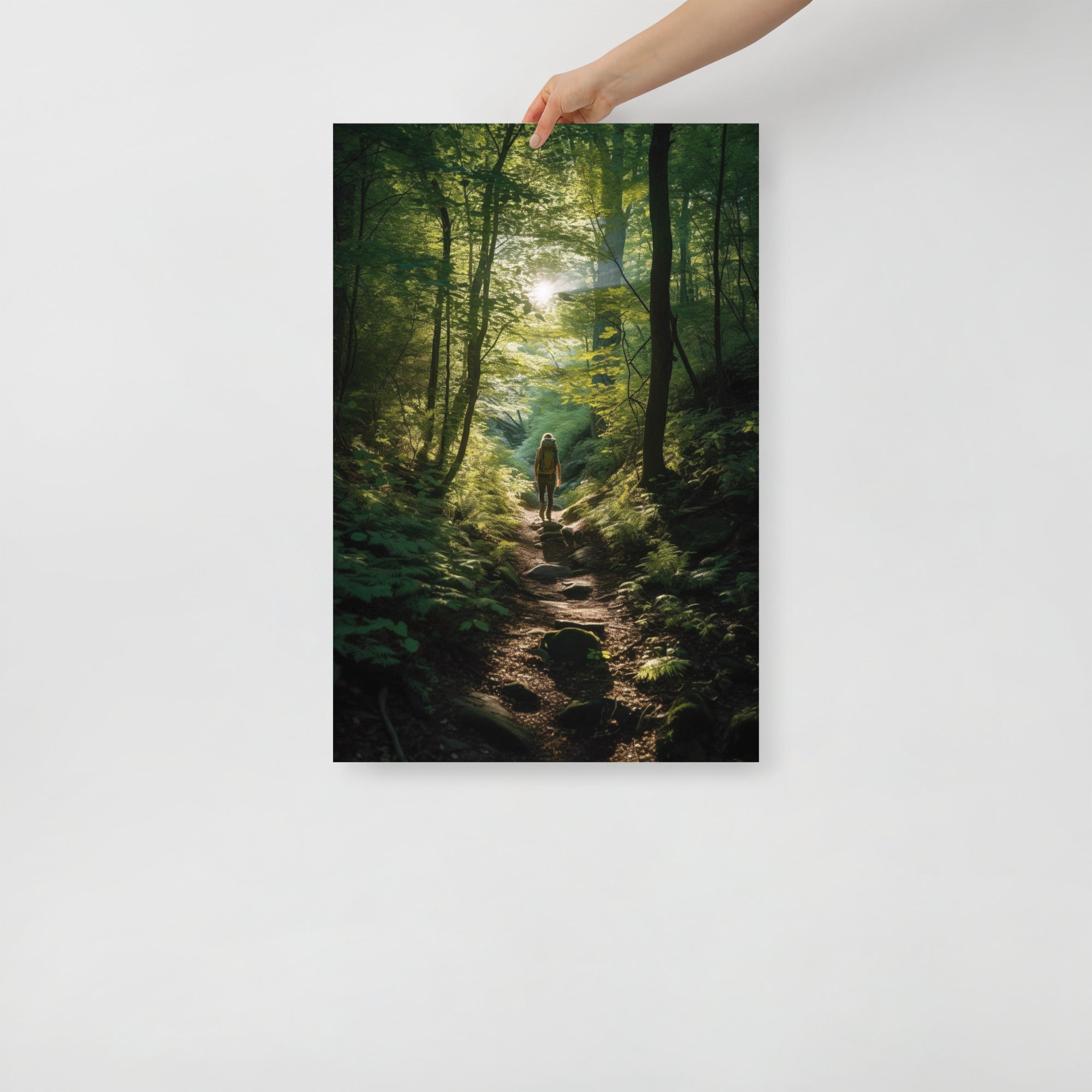Exploring the Wilderness Art Poster by Visual Verse - Image 7