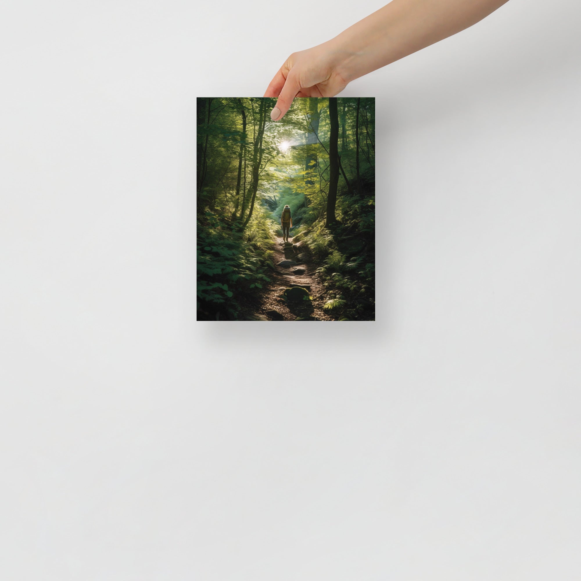 Exploring the Wilderness Art Poster by Visual Verse - Image 9