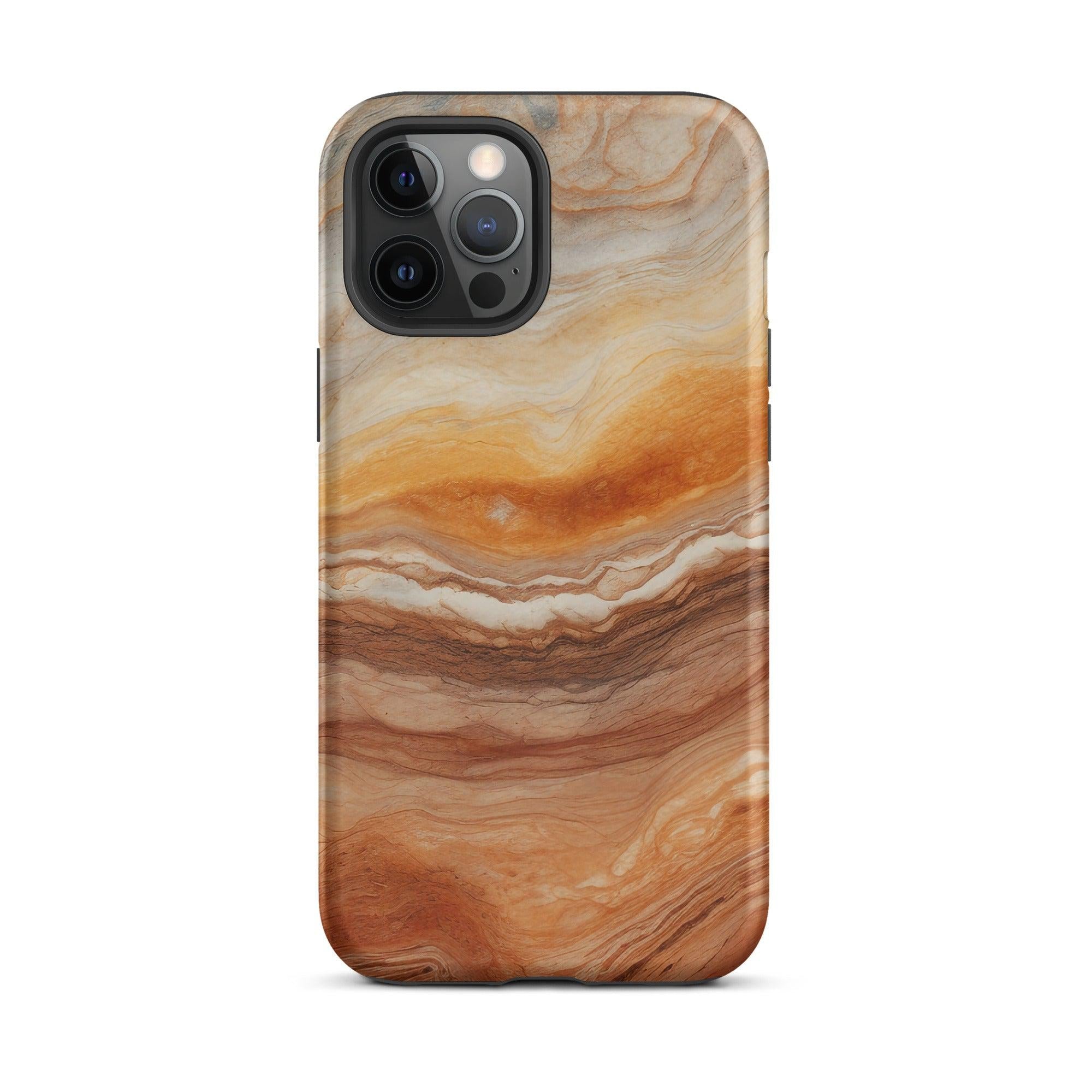 Fantasy Brown Granite iPhone Case by Visual Verse - Image 14