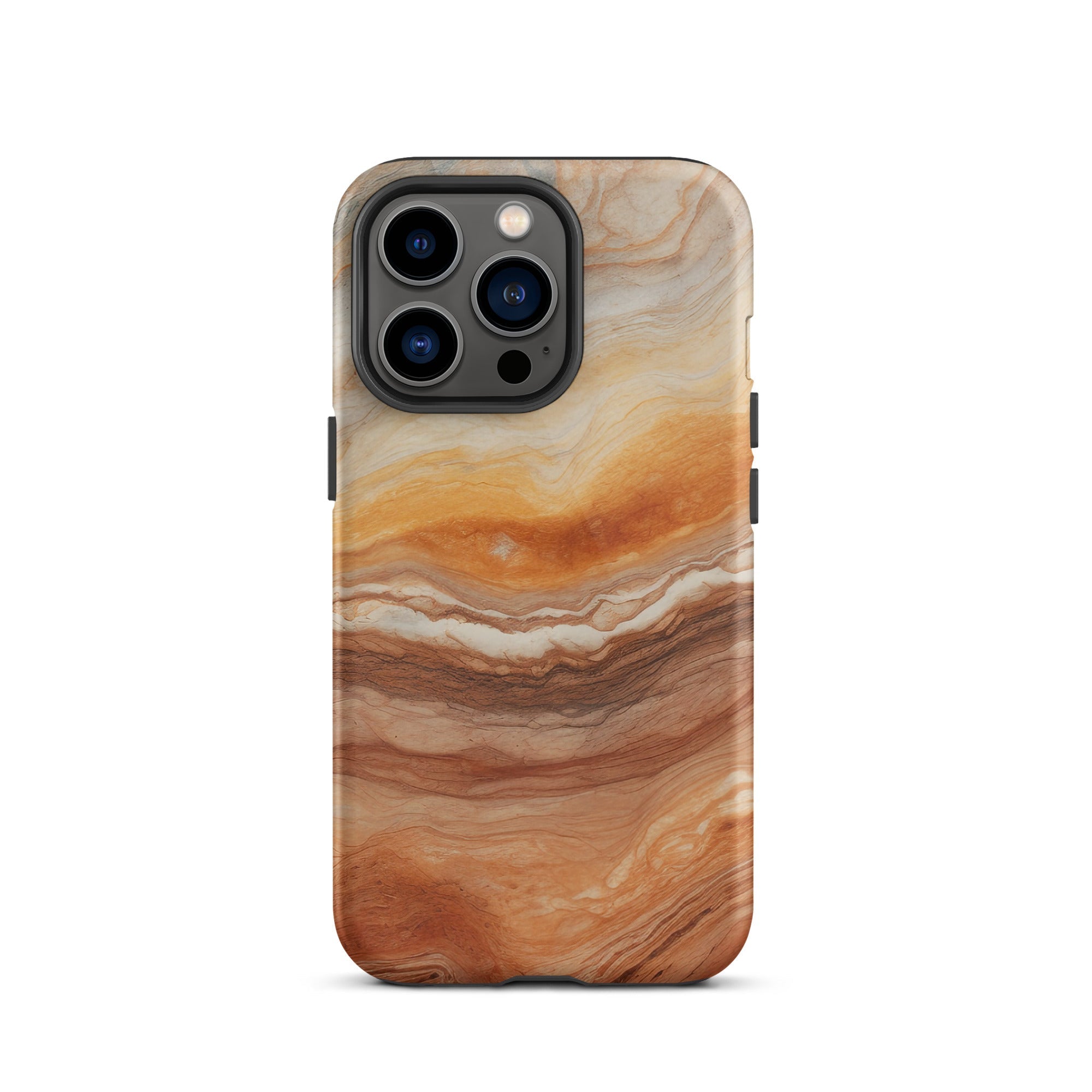 Fantasy Brown Granite iPhone Case by Visual Verse - Image 19