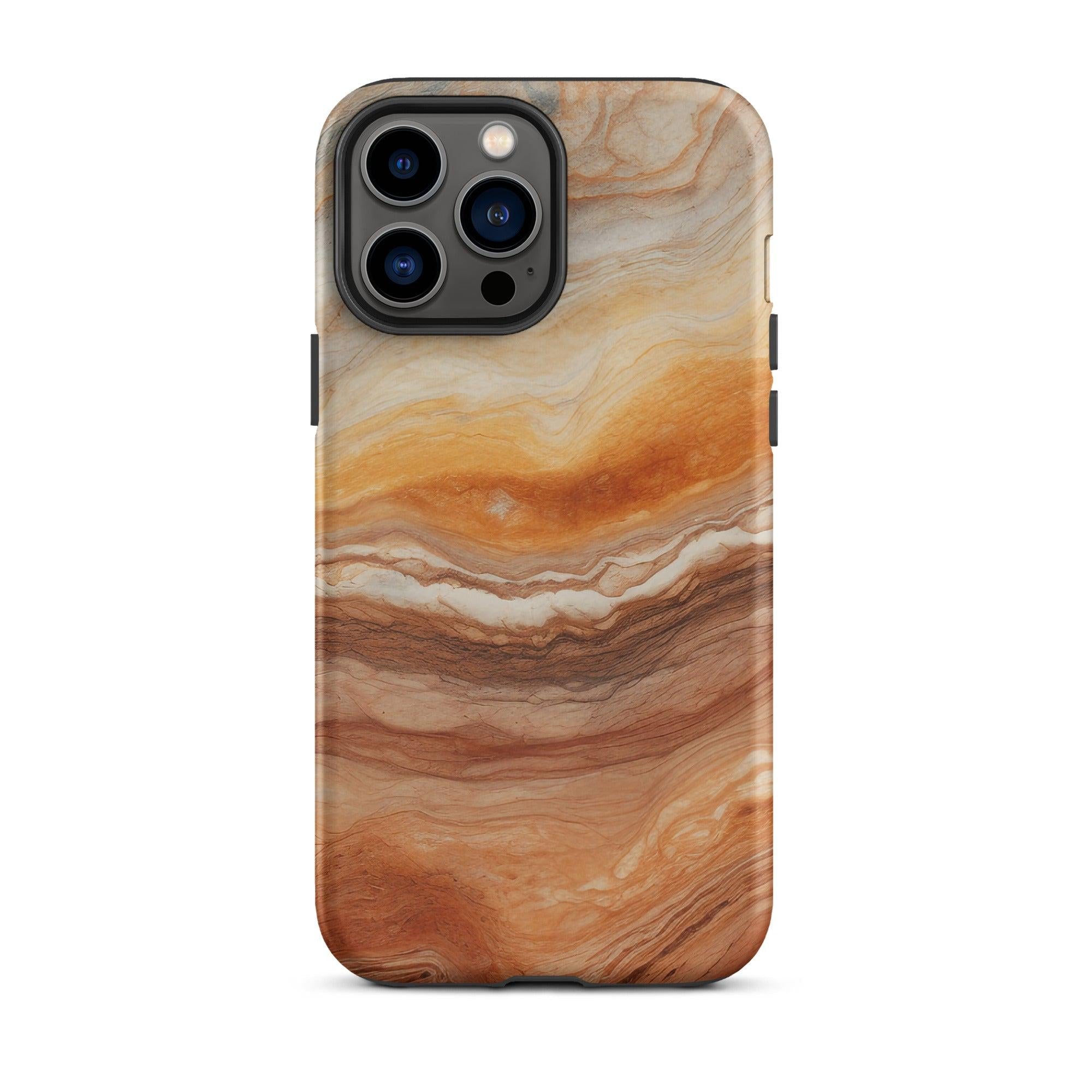 Fantasy Brown Granite iPhone Case by Visual Verse - Image 22