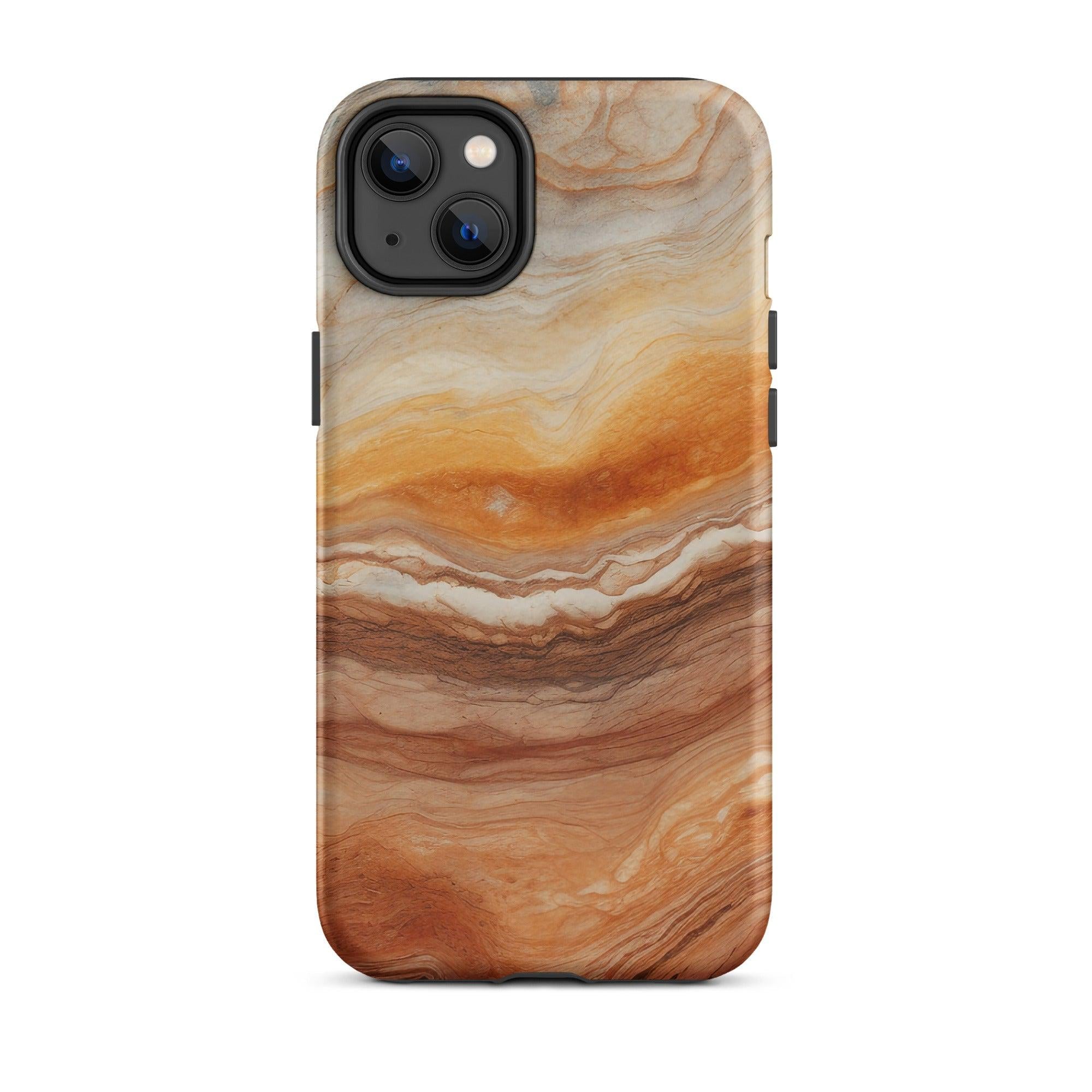 Fantasy Brown Granite iPhone Case by Visual Verse - Image 26