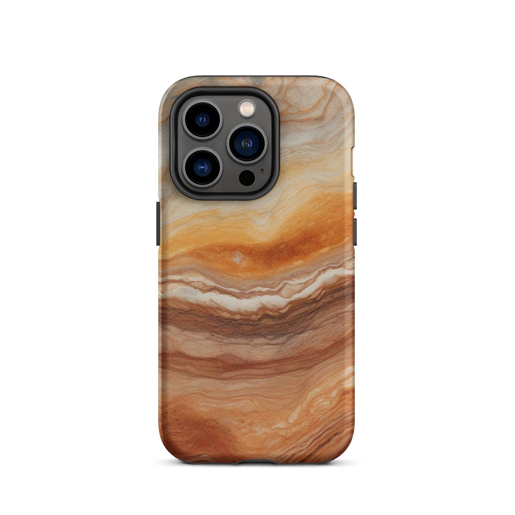 Fantasy Brown Granite iPhone Case by Visual Verse - Image 28