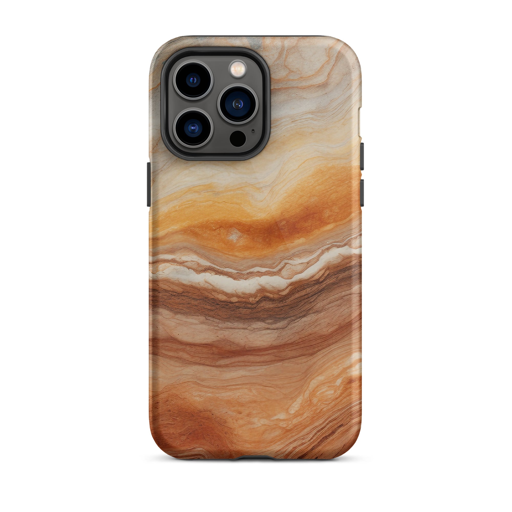 Fantasy Brown Granite iPhone Case by Visual Verse - Image 29