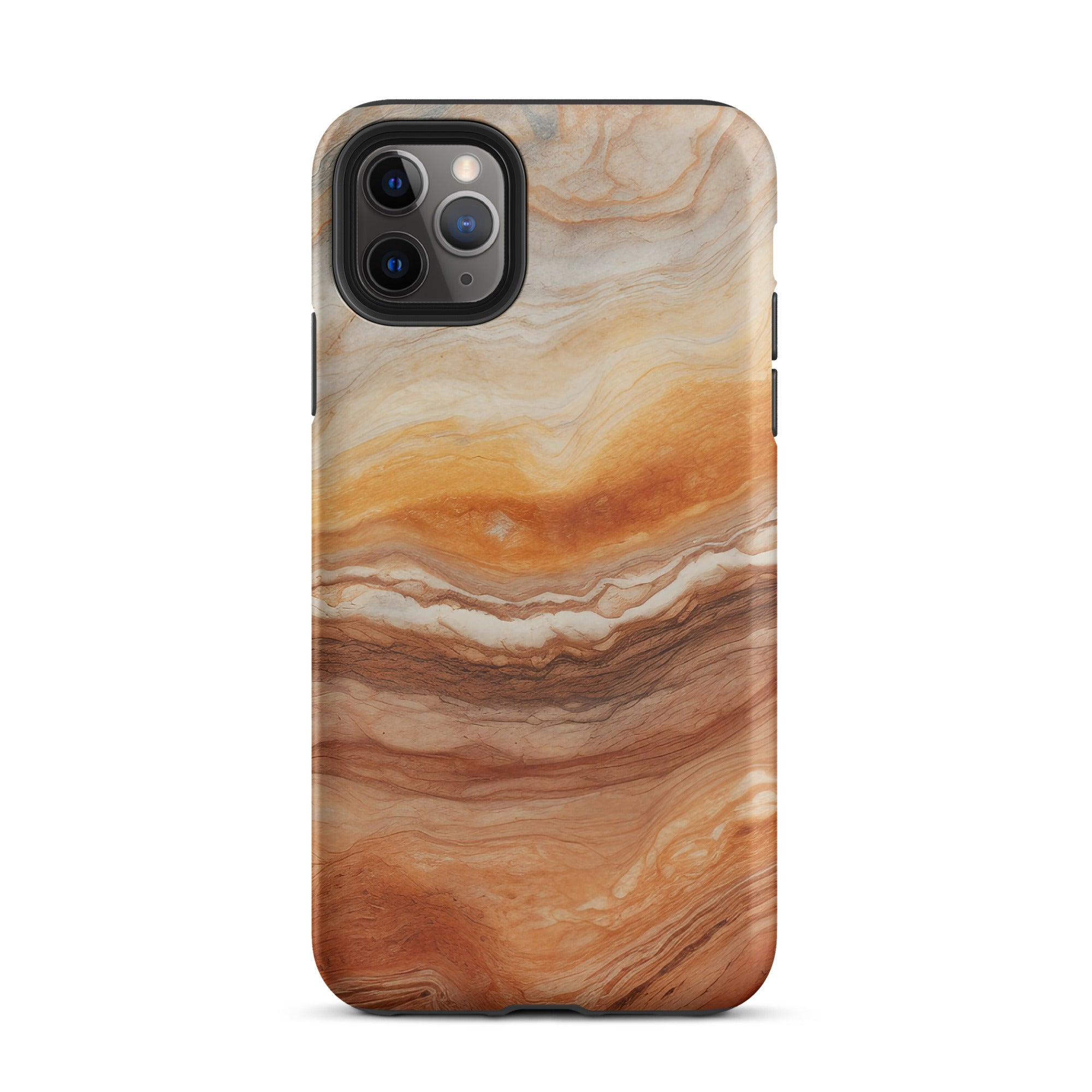 Fantasy Brown Granite iPhone Case by Visual Verse - Image 5
