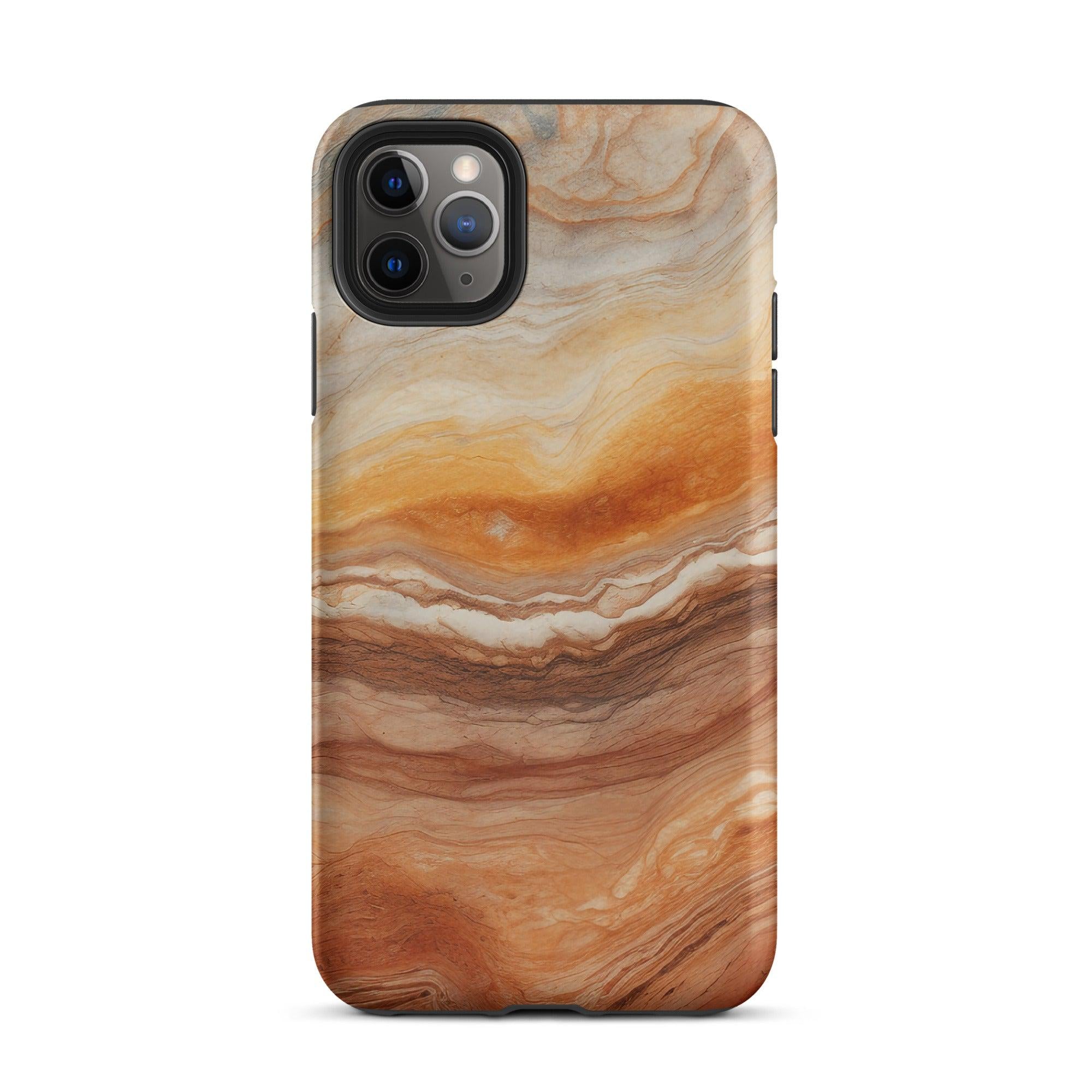 Fantasy Brown Granite iPhone Case by Visual Verse - Image 6