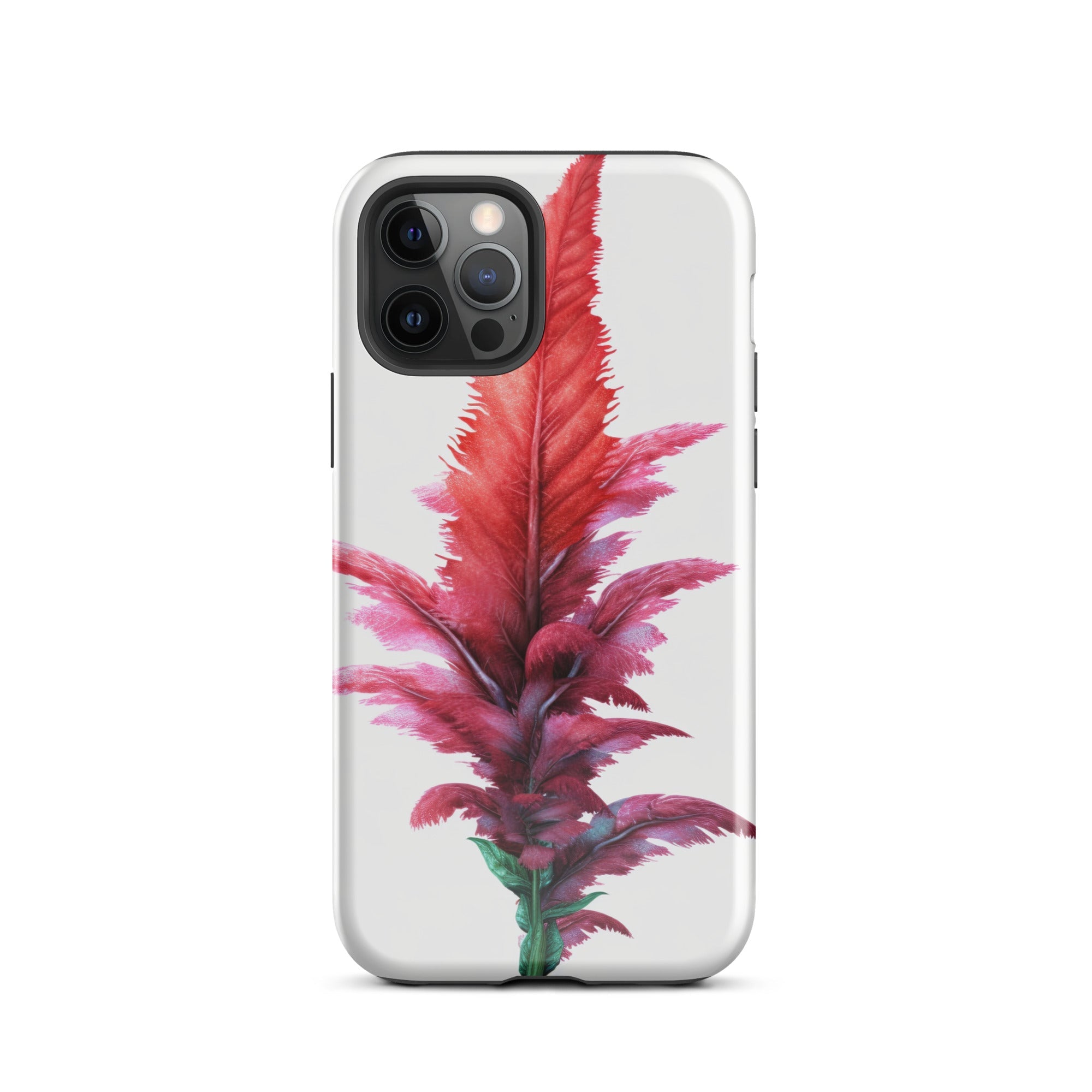 Feathered Amaranth Flower iPhone Case by Visual Verse - Image 11