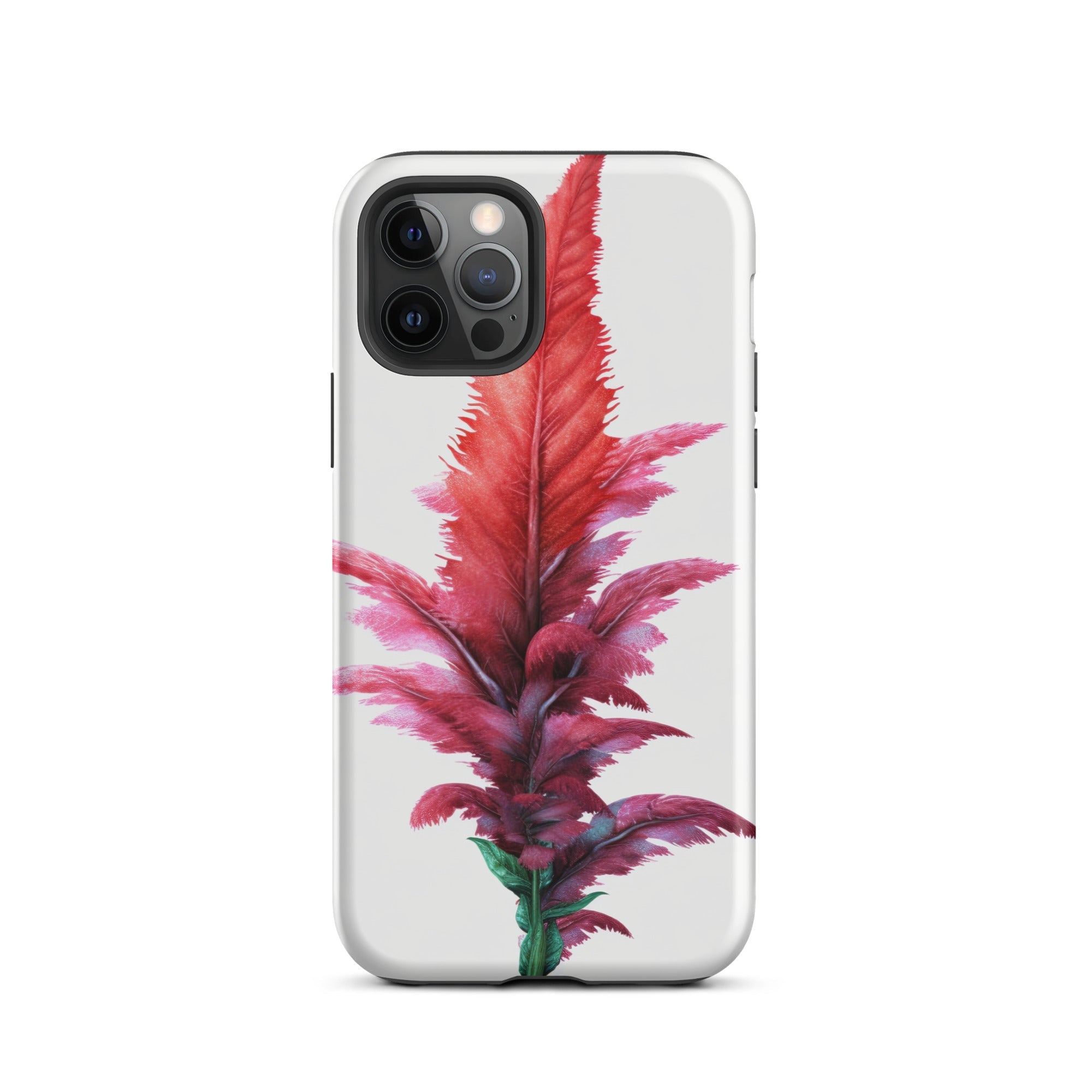 Feathered Amaranth Flower iPhone Case by Visual Verse - Image 12