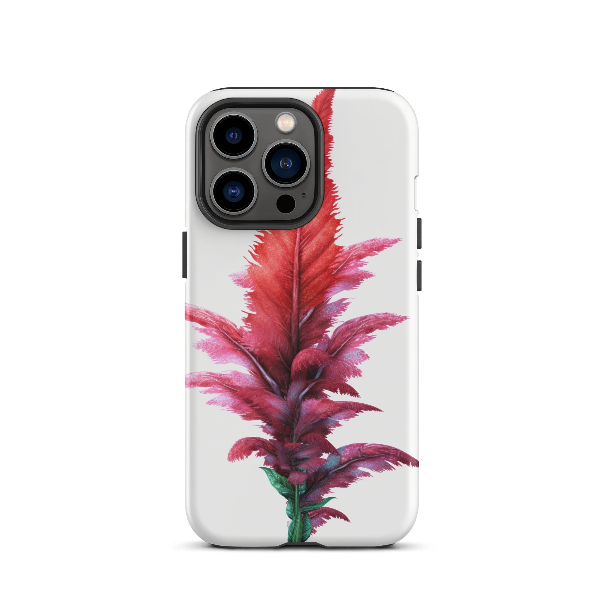 Feathered Amaranth Flower iPhone Case by Visual Verse - Image 20