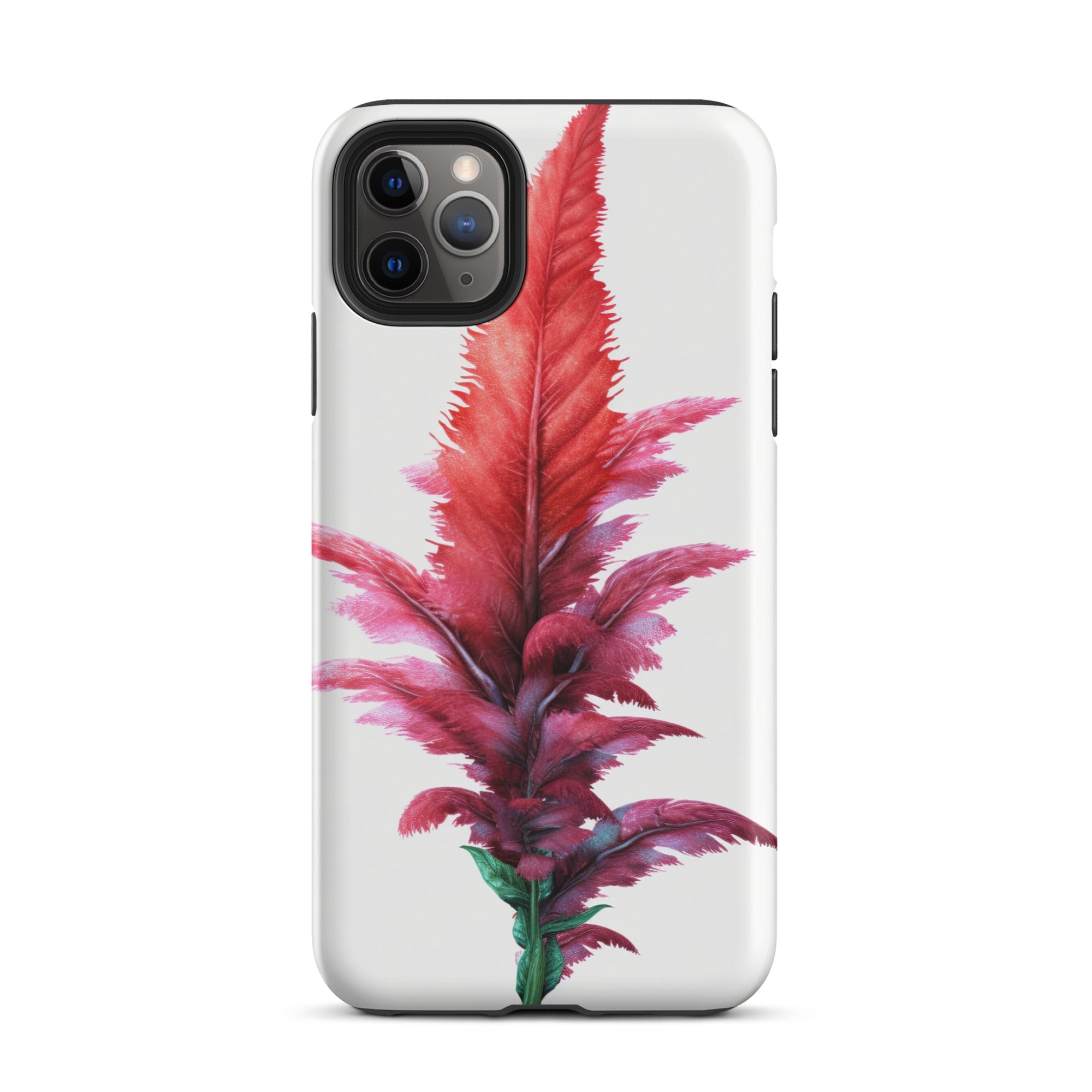 Feathered Amaranth Flower iPhone Case by Visual Verse - Image 6