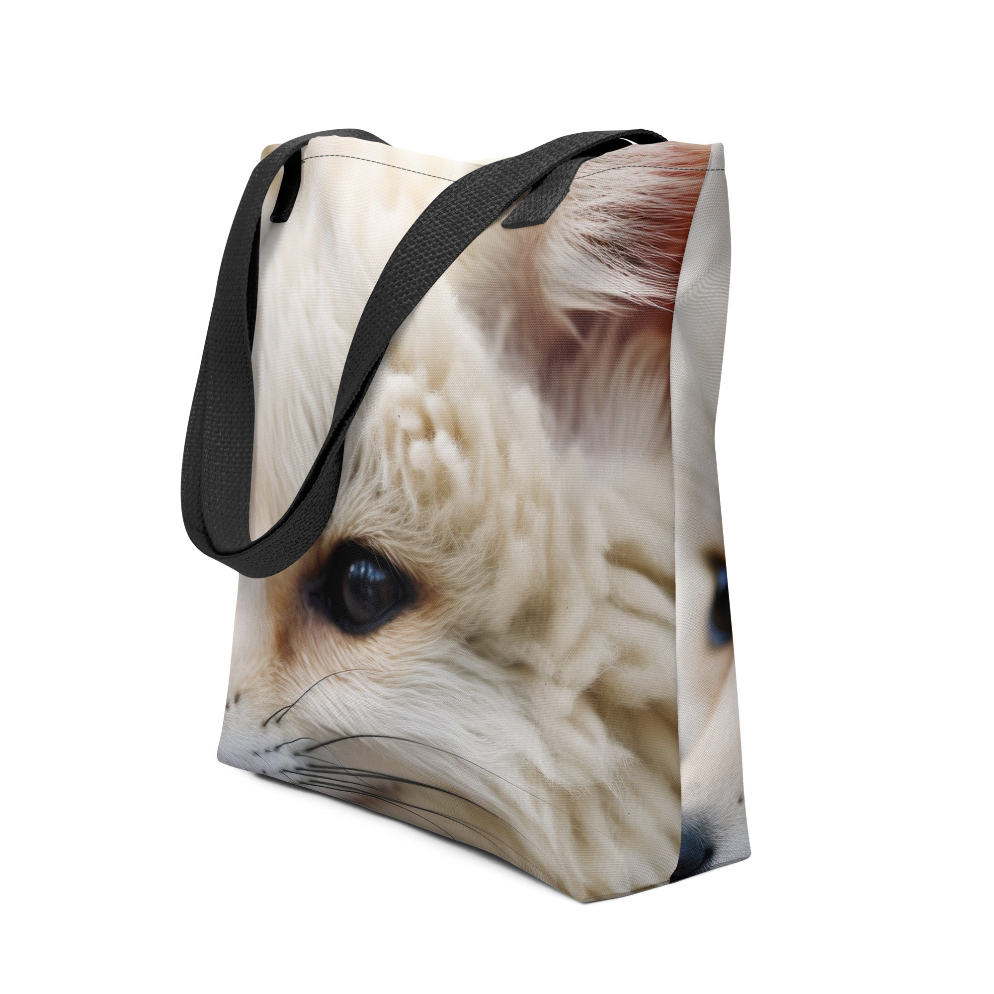 Fennec Fox Ear Tote Bag by Visual Verse - Image 1