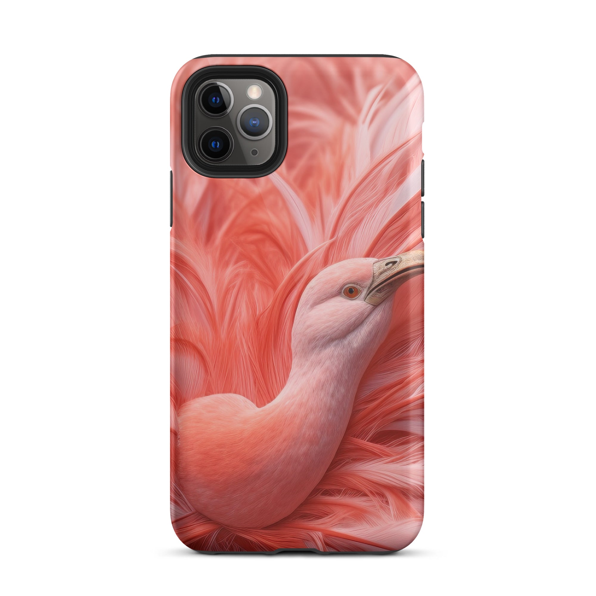 Flamingo Feather iPhone Case by Visual Verse - Image 5