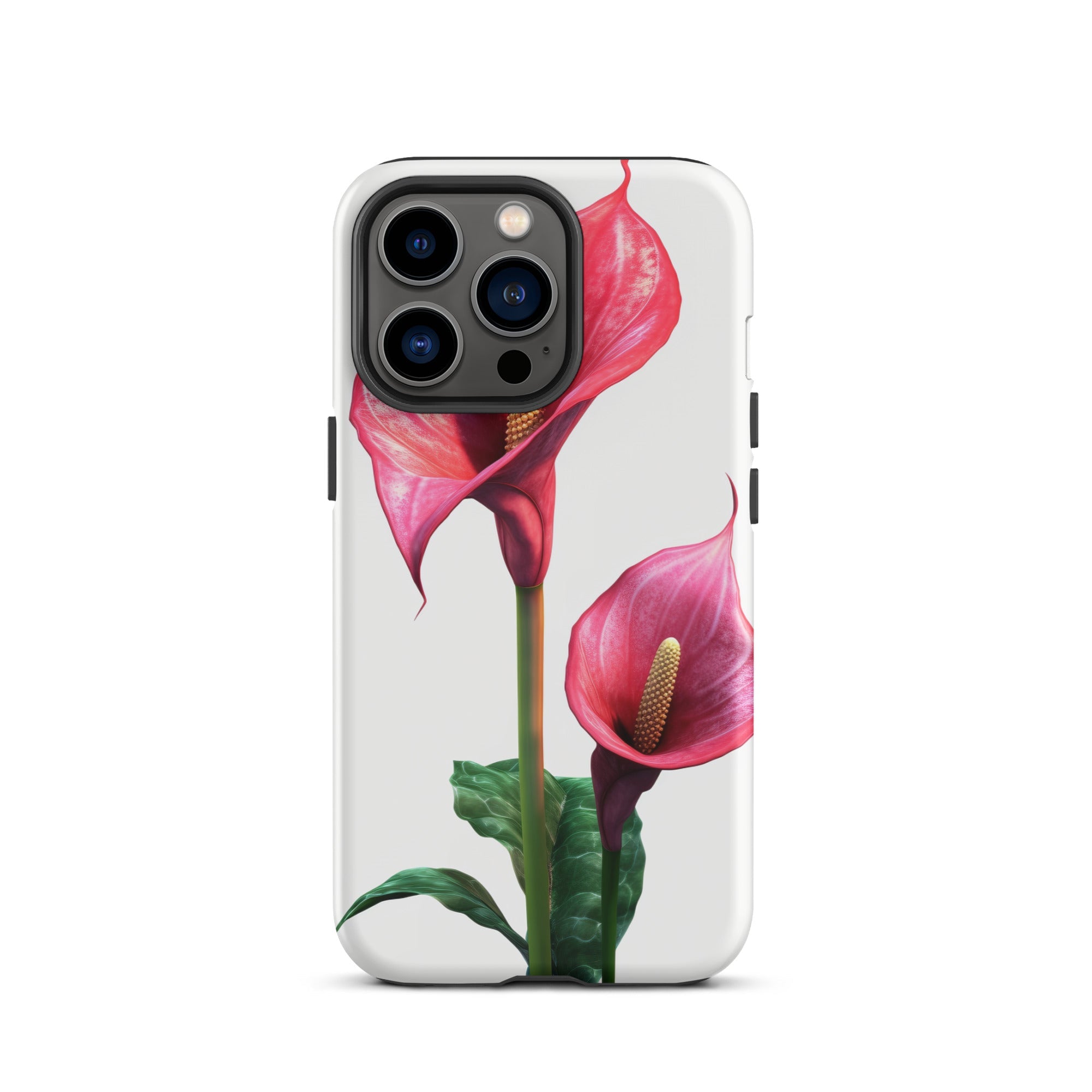 Flamingo Flower iPhone Case by Visual Verse - Image 20