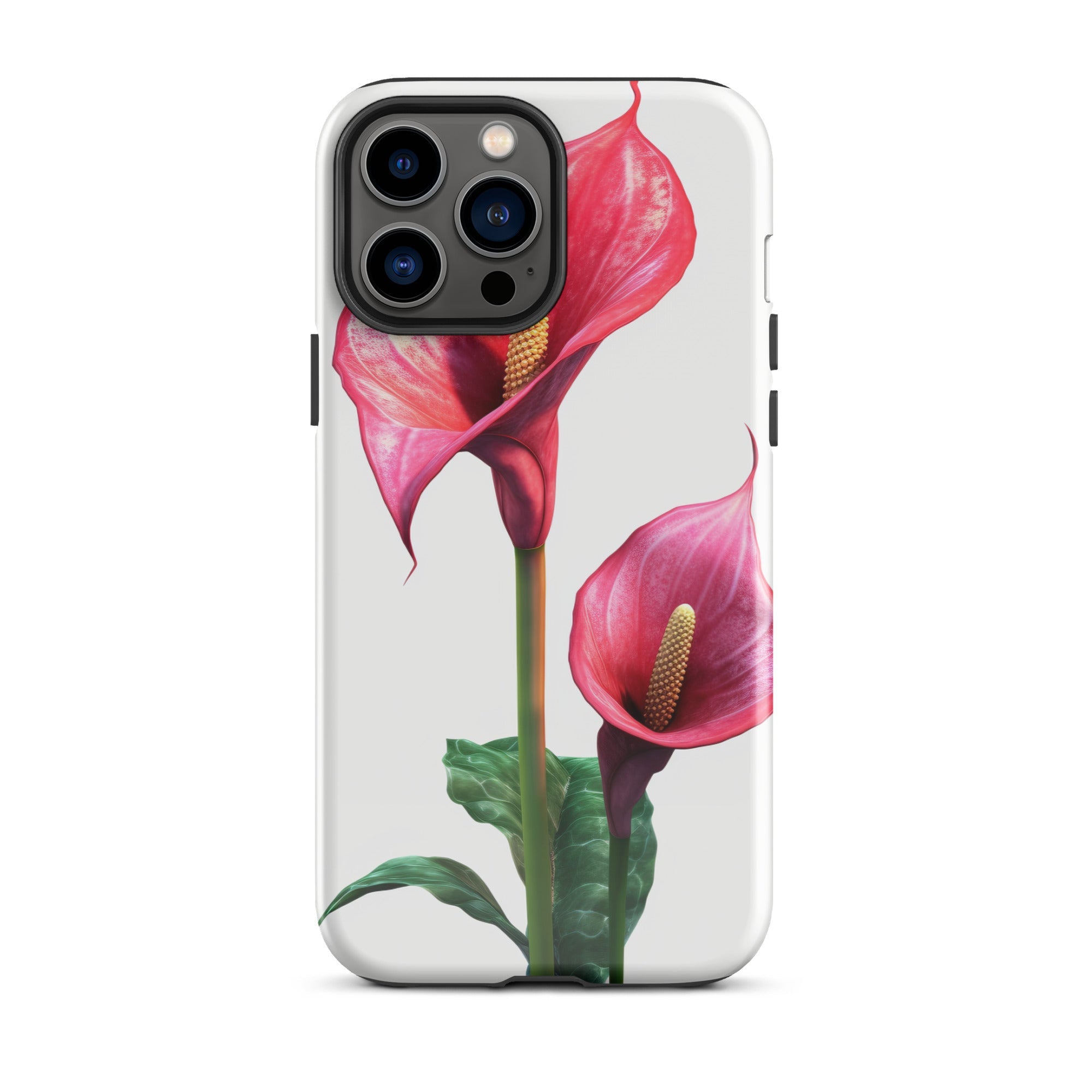 Flamingo Flower iPhone Case by Visual Verse - Image 21