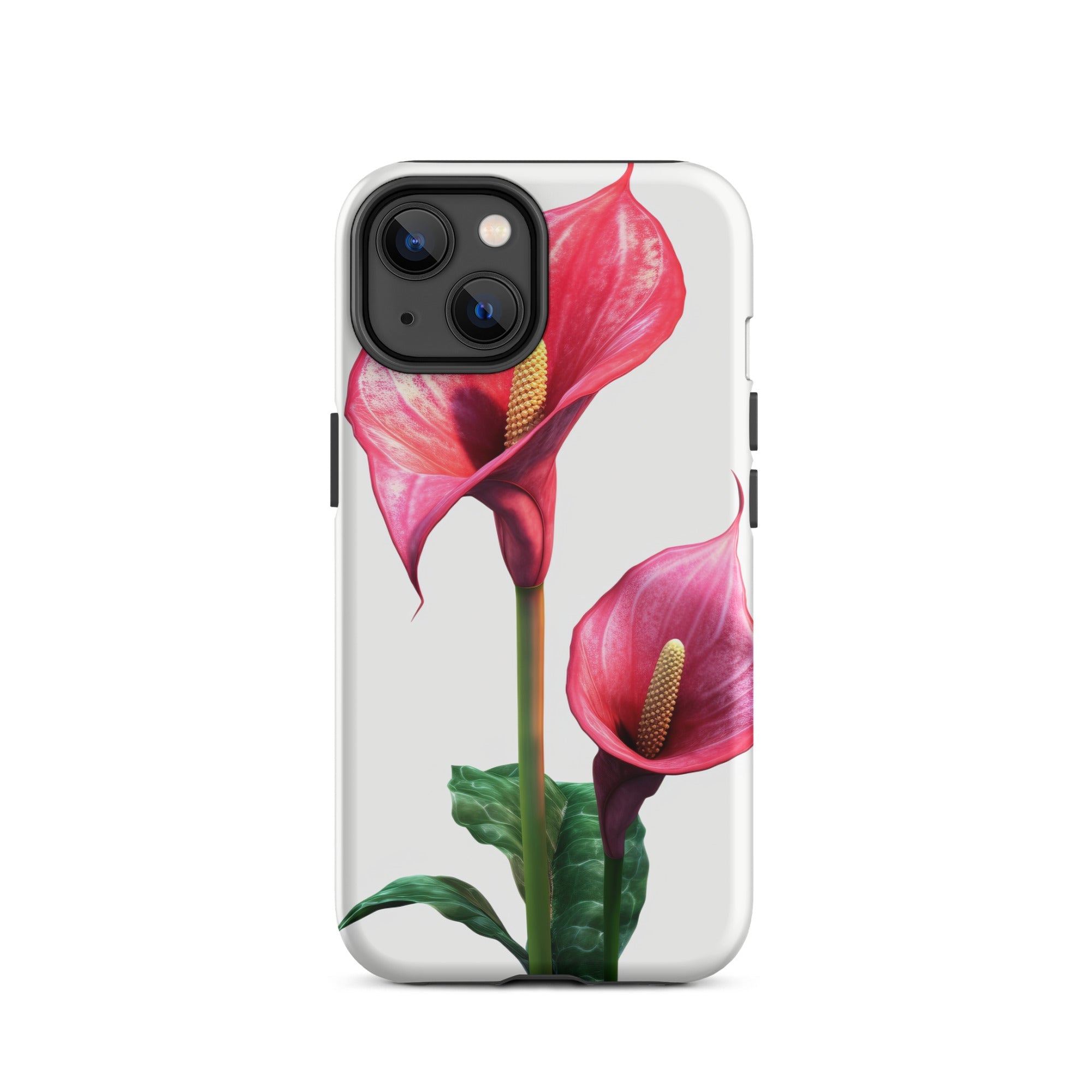 Flamingo Flower iPhone Case by Visual Verse - Image 24