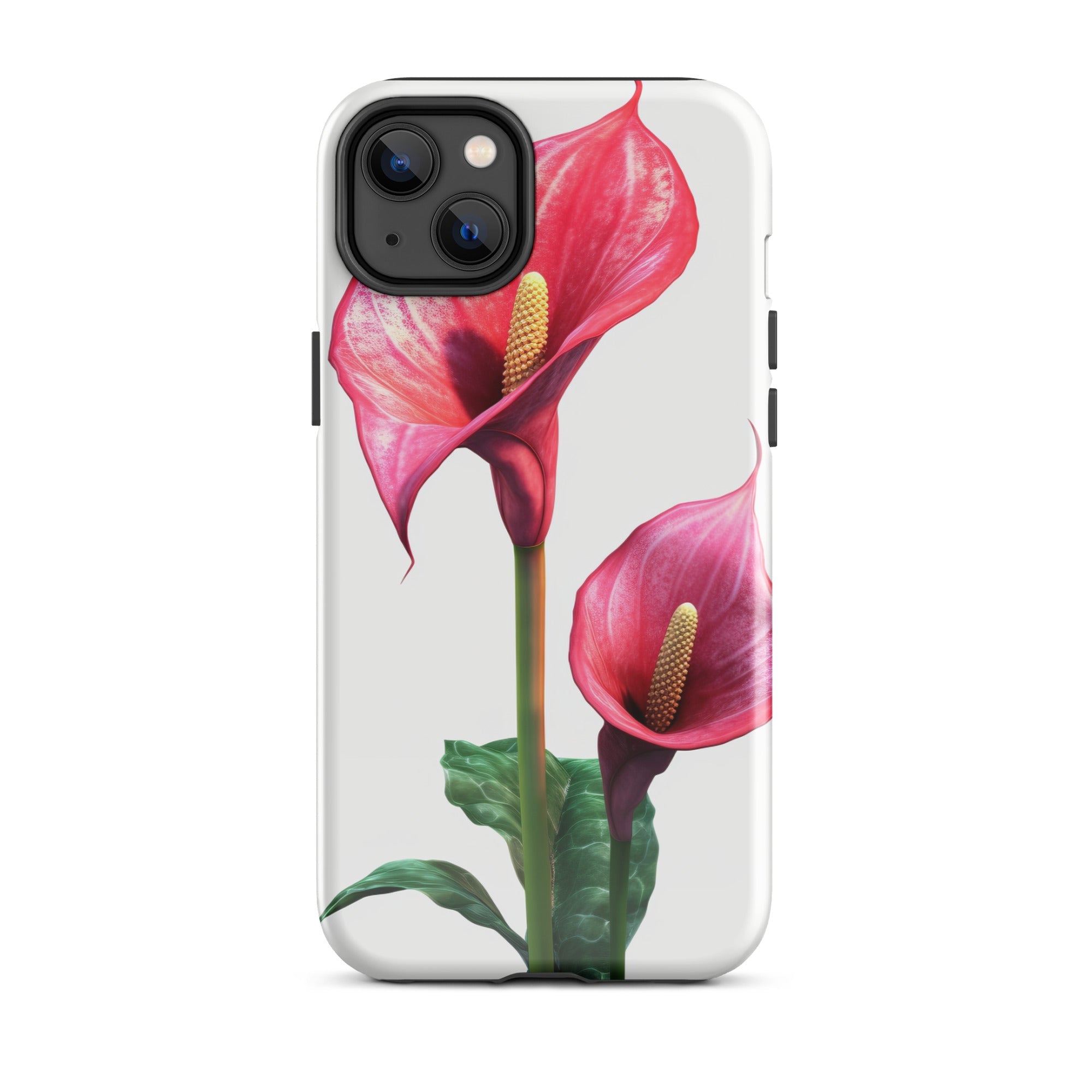Flamingo Flower iPhone Case by Visual Verse - Image 25