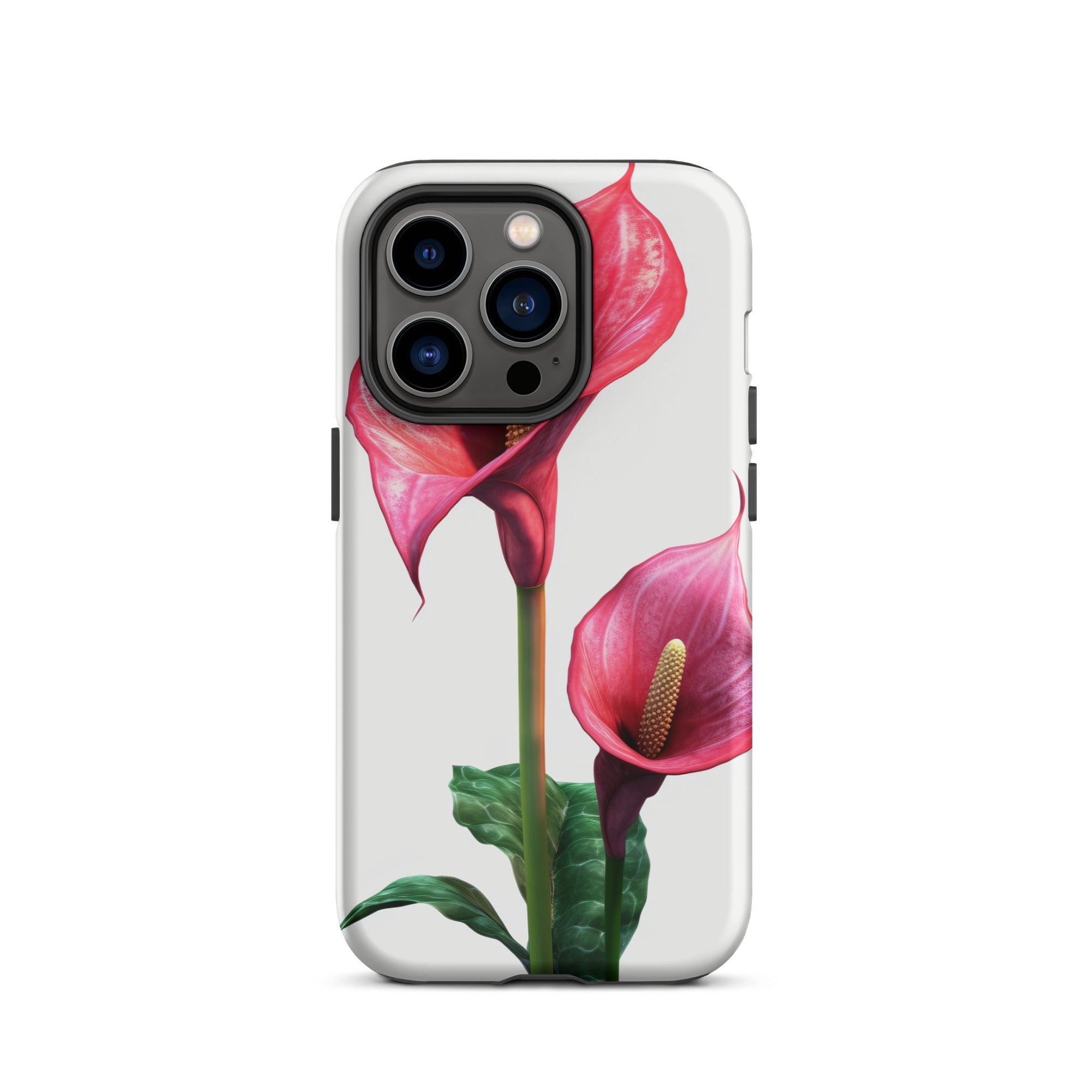 Flamingo Flower iPhone Case by Visual Verse - Image 28