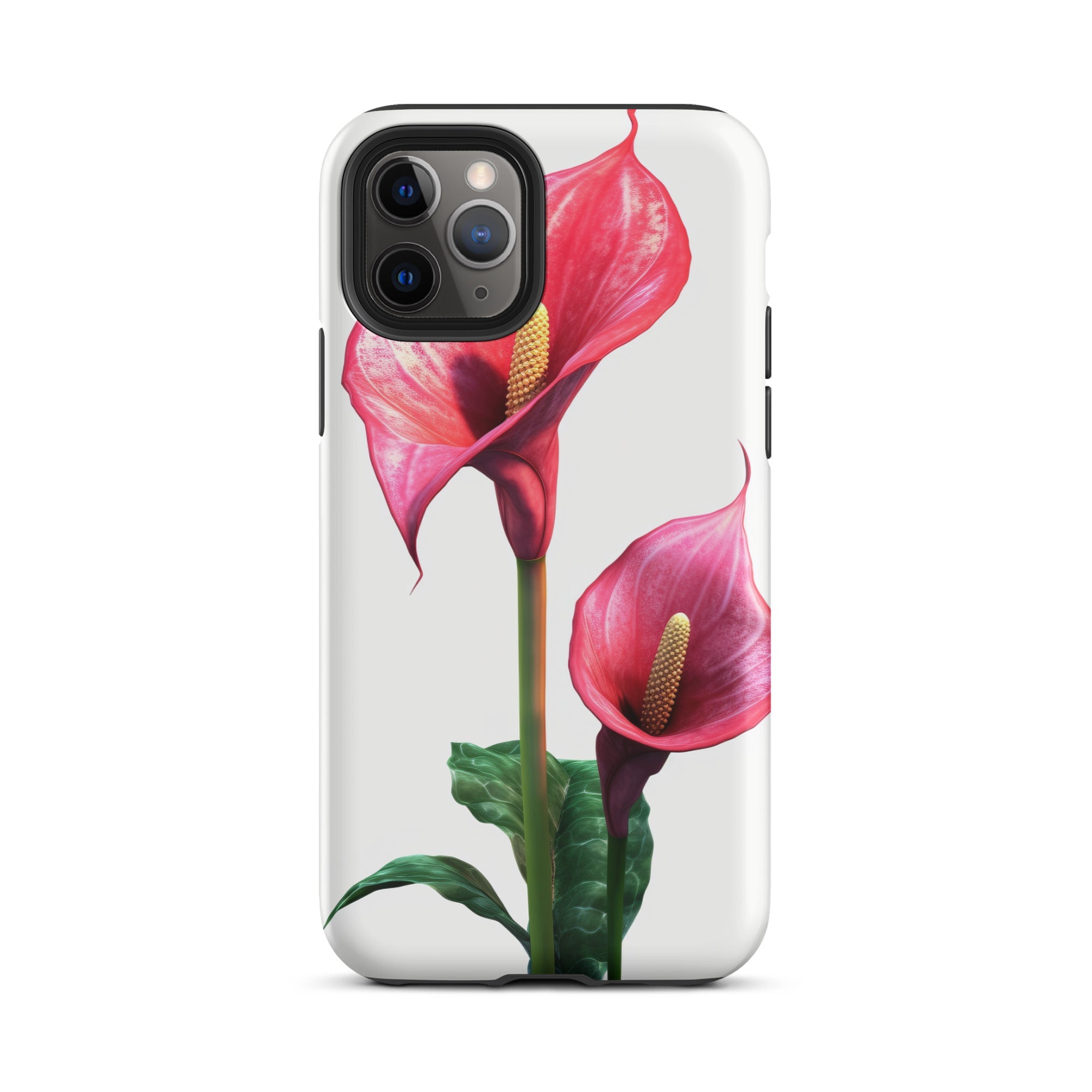 Flamingo Flower iPhone Case by Visual Verse - Image 4