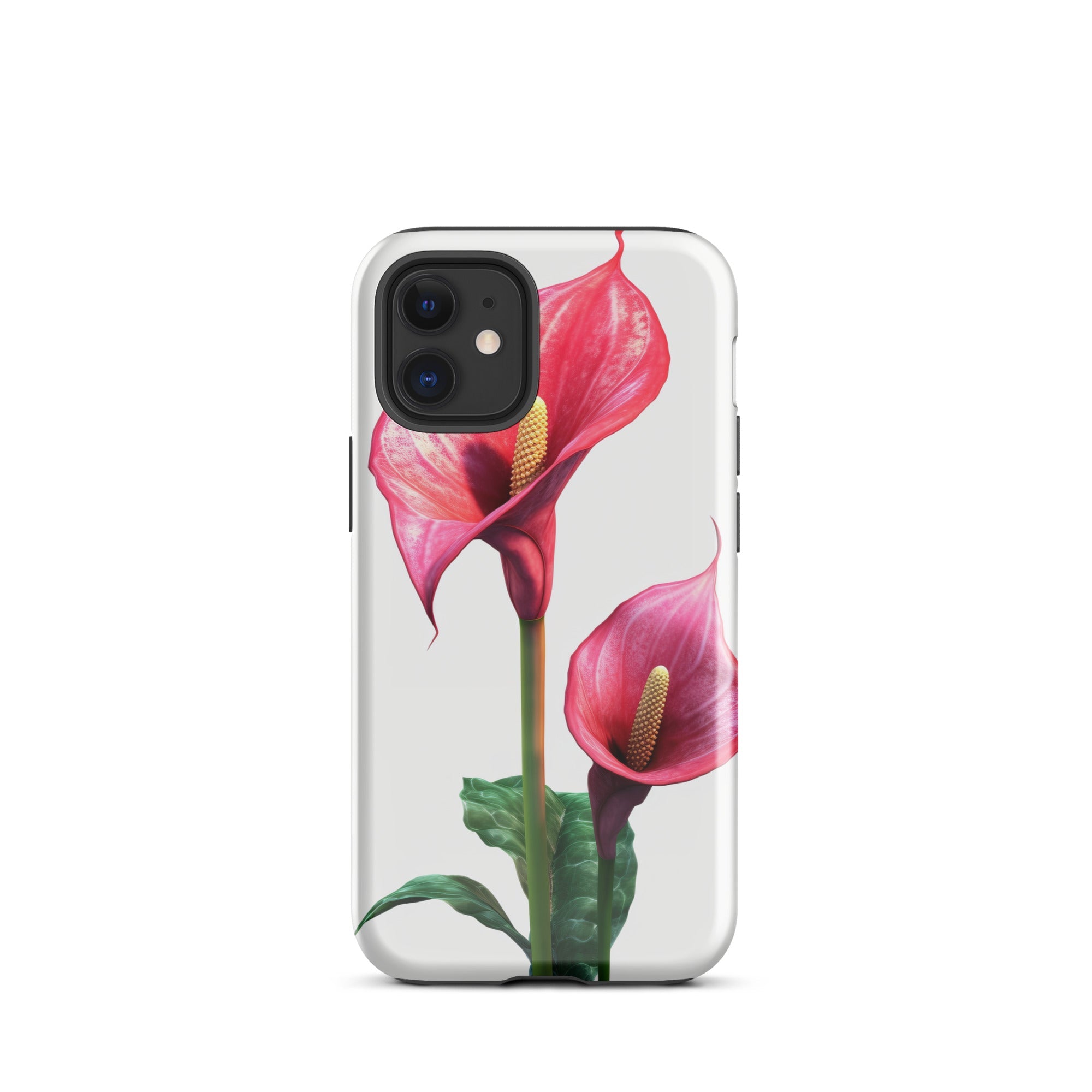 Flamingo Flower iPhone Case by Visual Verse - Image 7