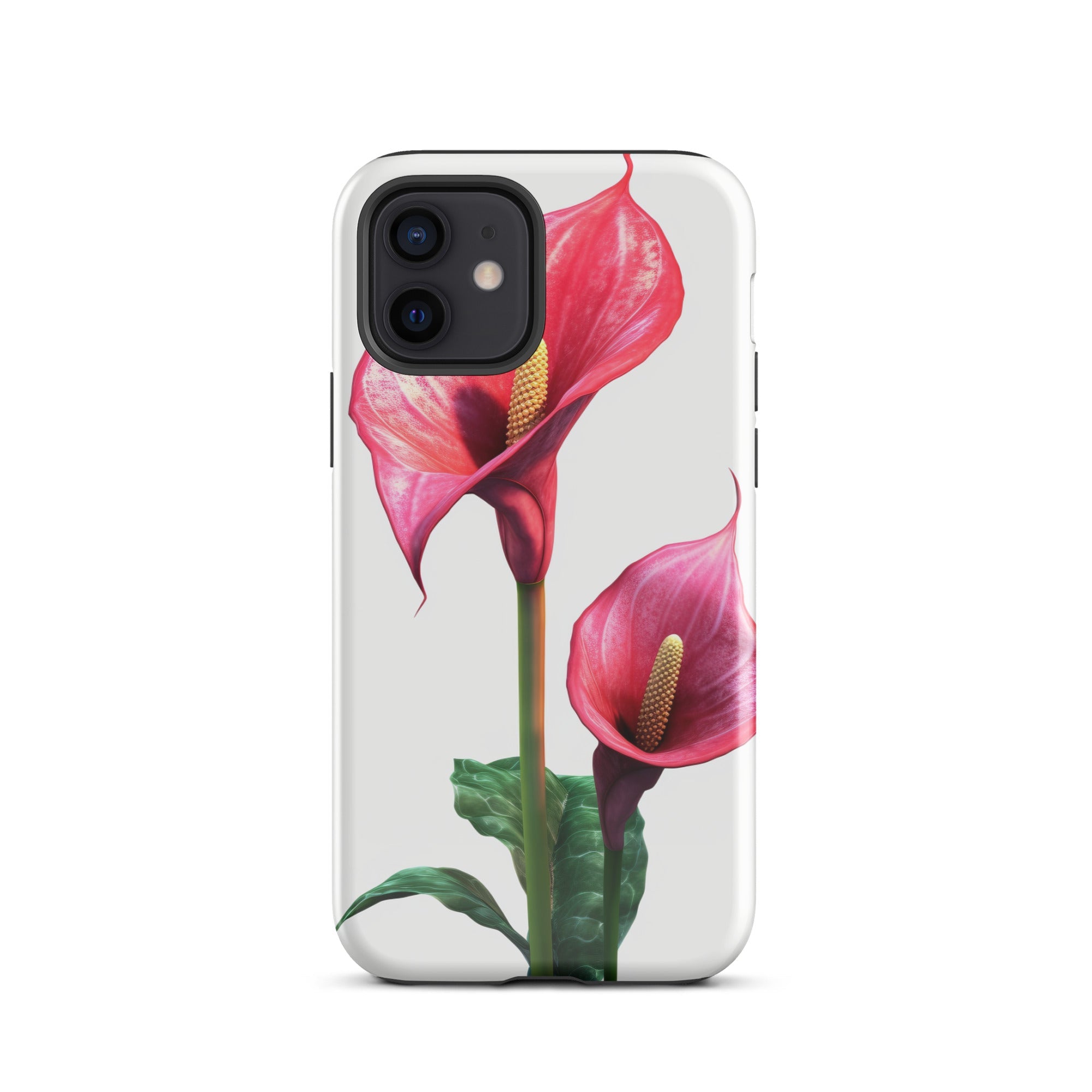 Flamingo Flower iPhone Case by Visual Verse - Image 9