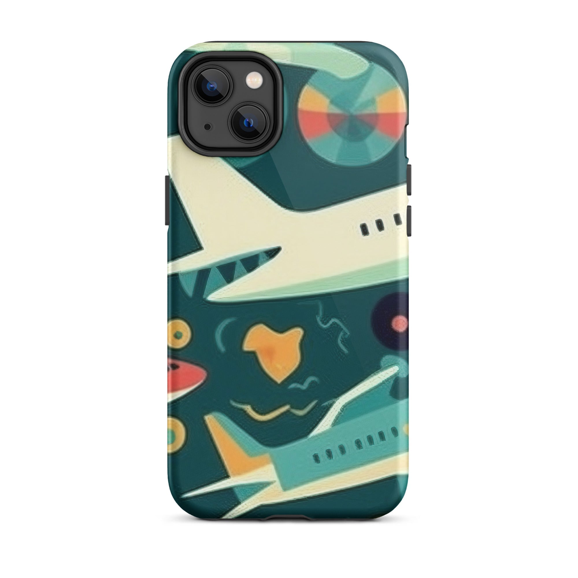 Fly High With Airplanes Print iPhone Case by Visual Verse - Image 25