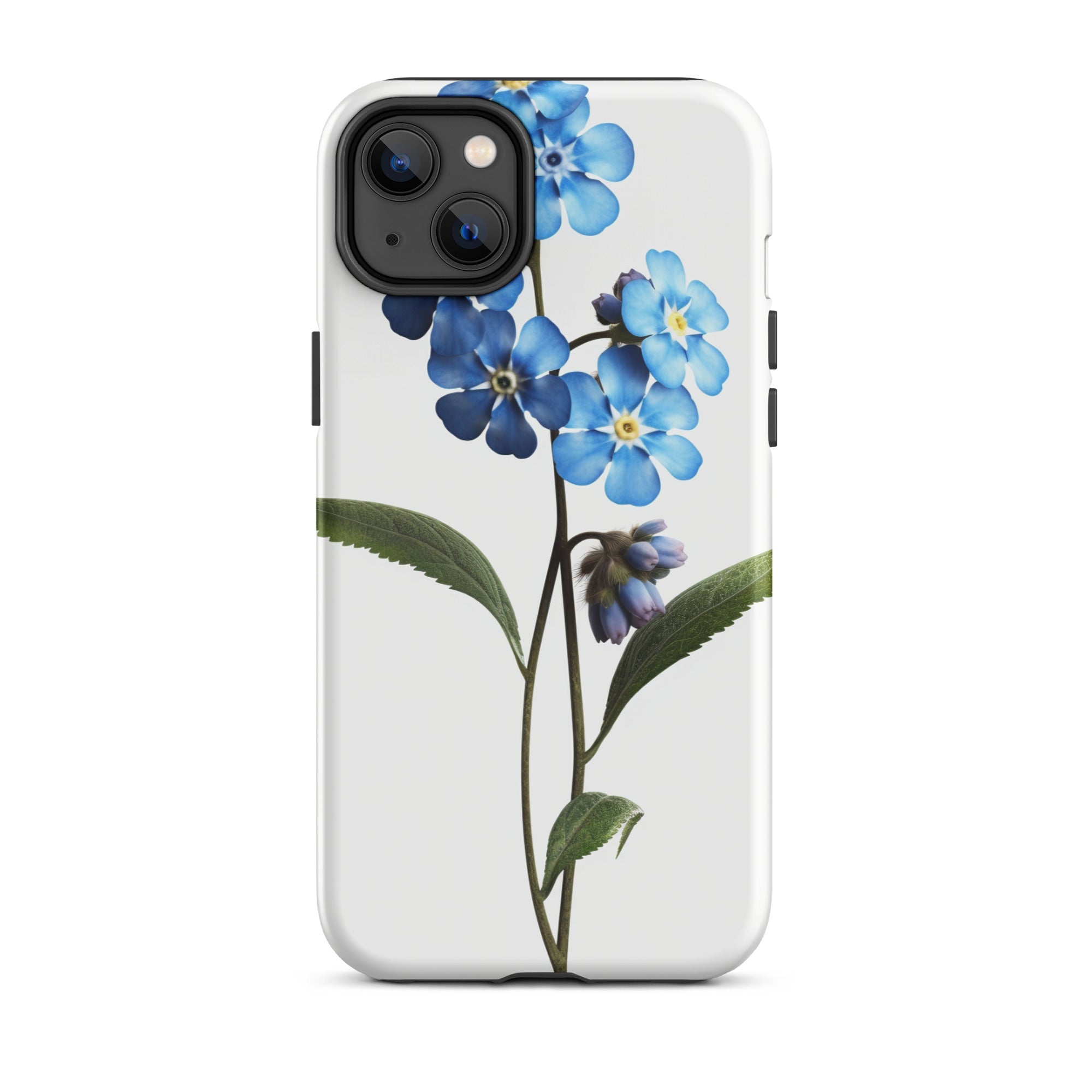 Forget Me Not Flower iPhone Case by Visual Verse - Image 26
