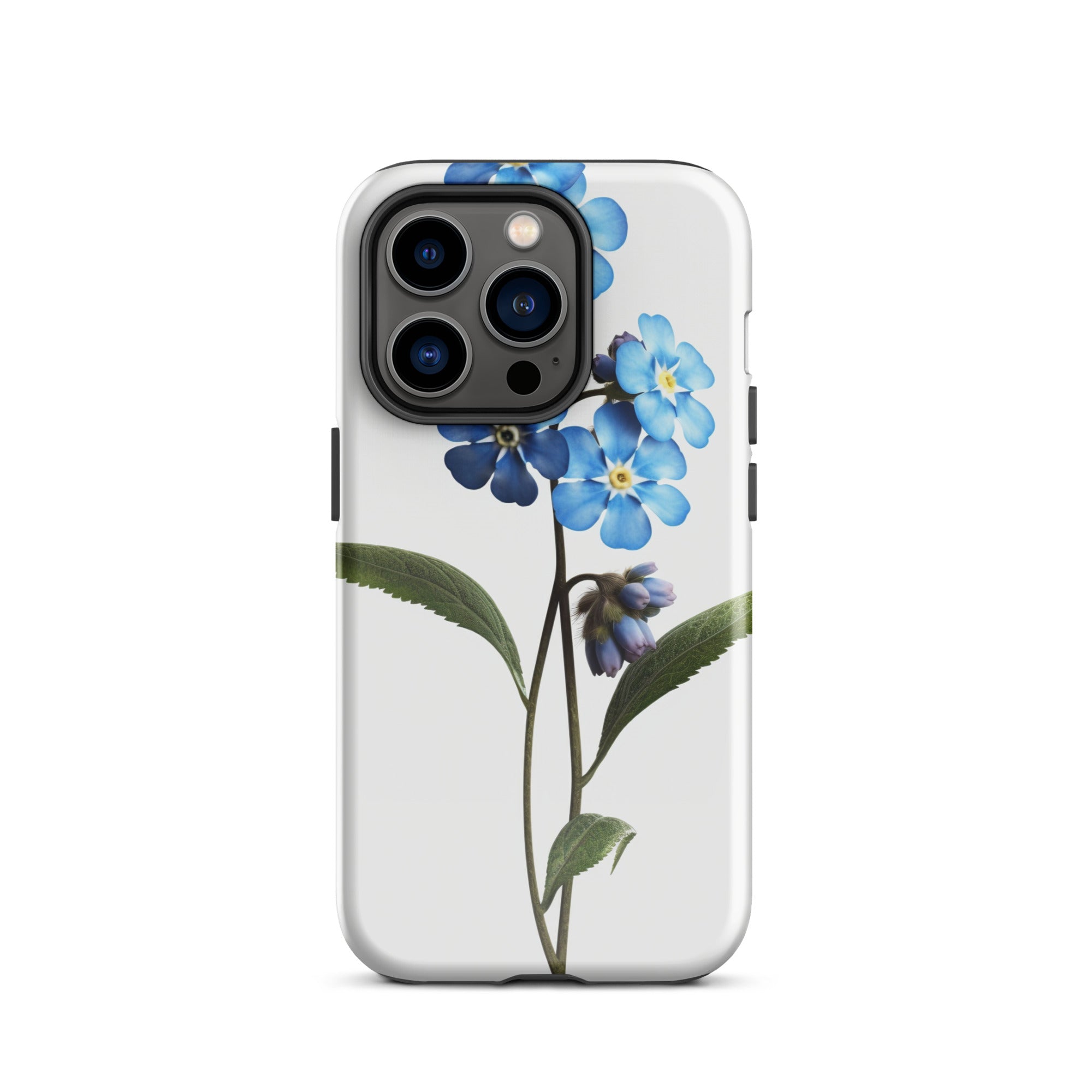 Forget Me Not Flower iPhone Case by Visual Verse - Image 27